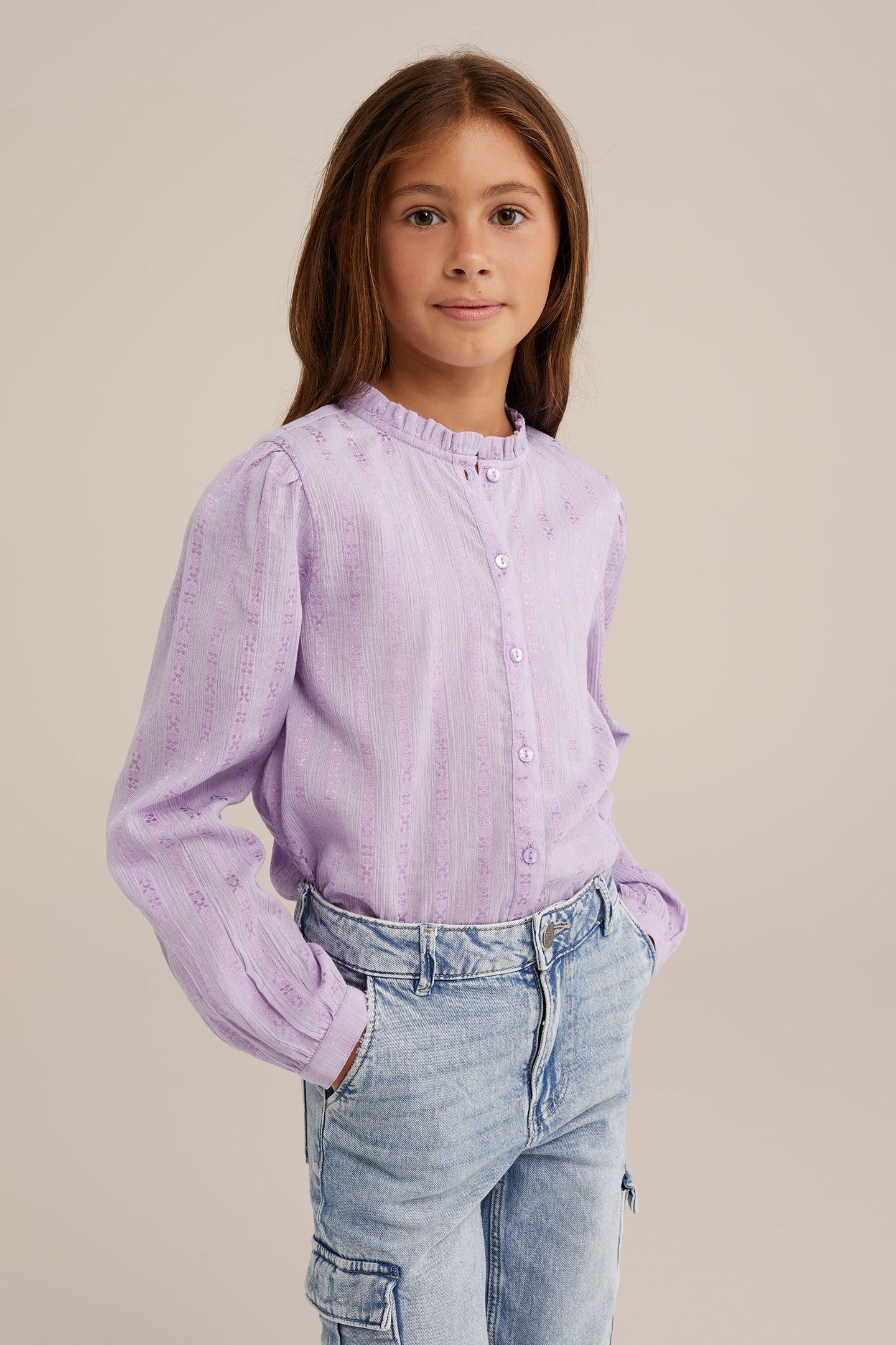 BLOUSE LILAC 1