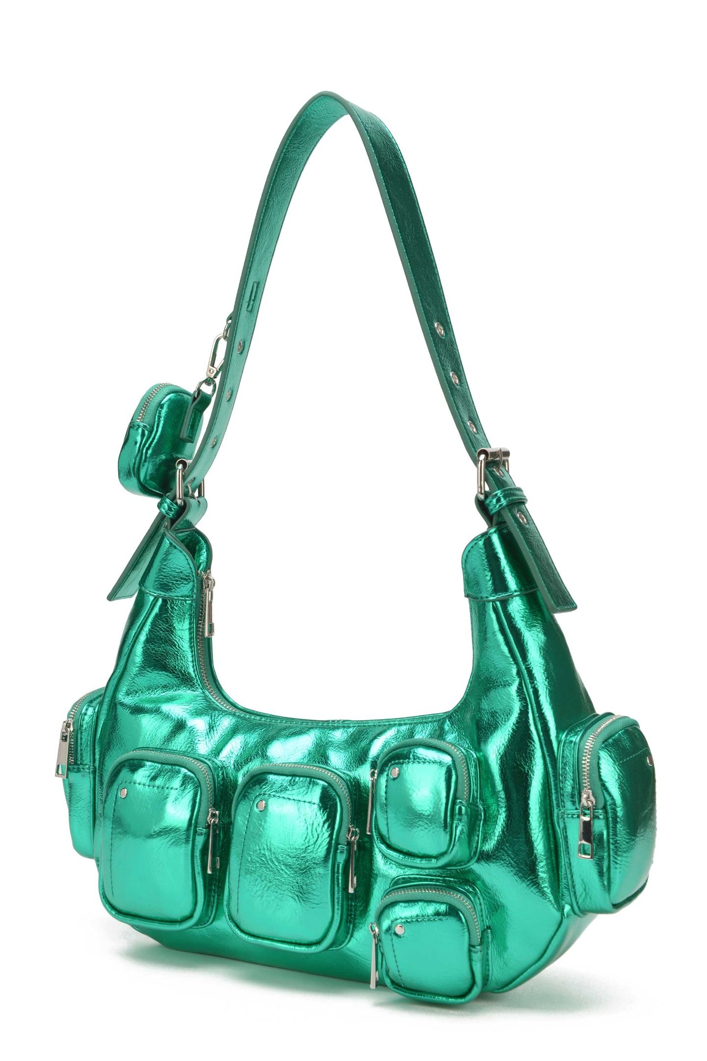 SALLY POCKET RECYCLED COOL GREEN 4