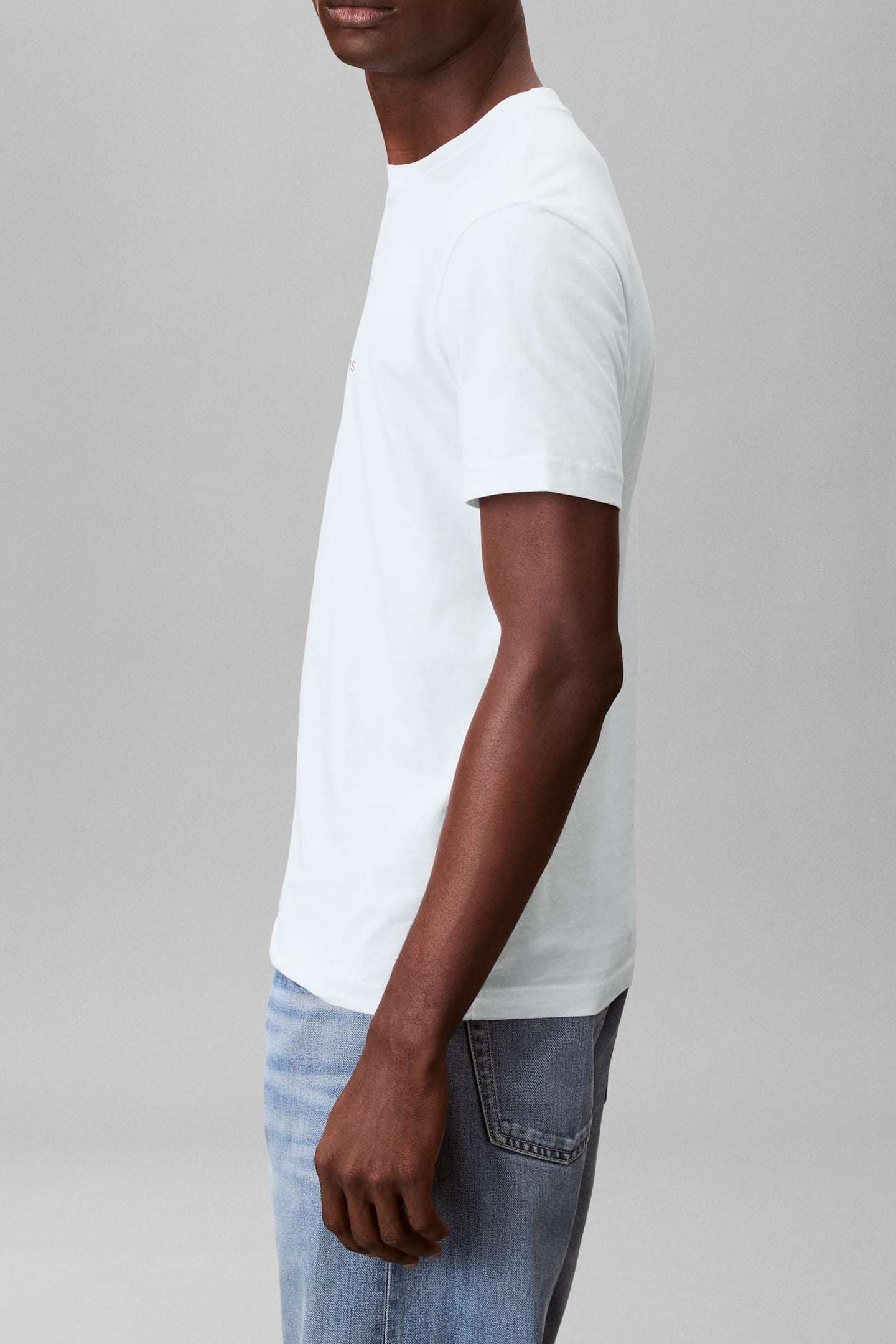 SHADOW LOGO TEE BRIGHT WHITE 2