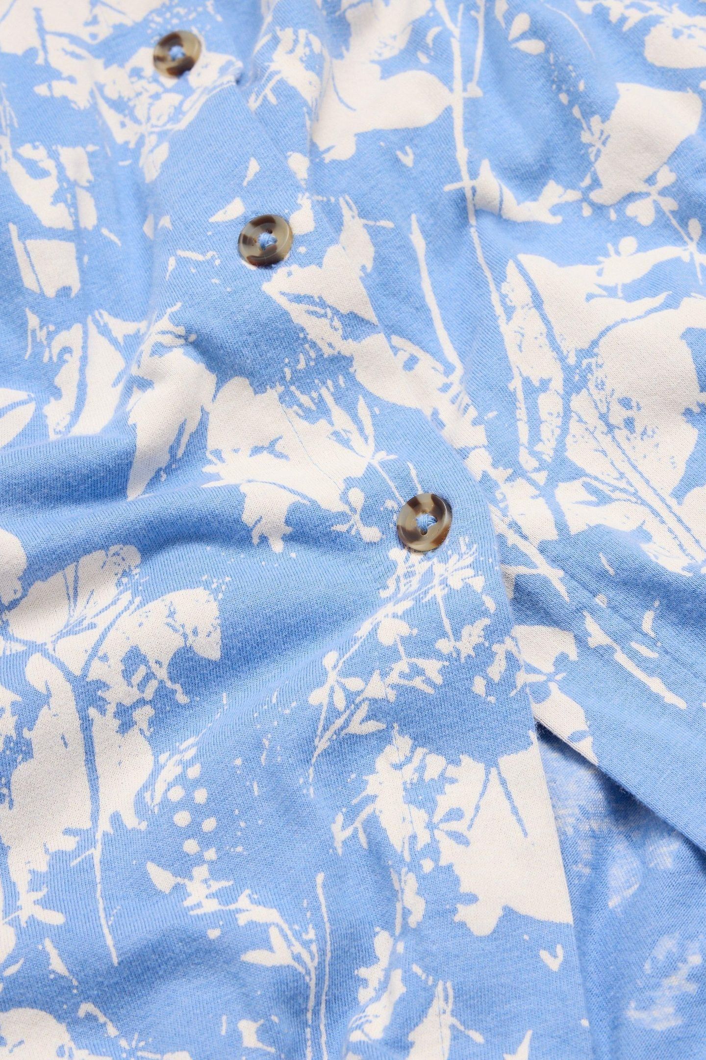 RUA JERSEY DRESS BLUE MULTI 4