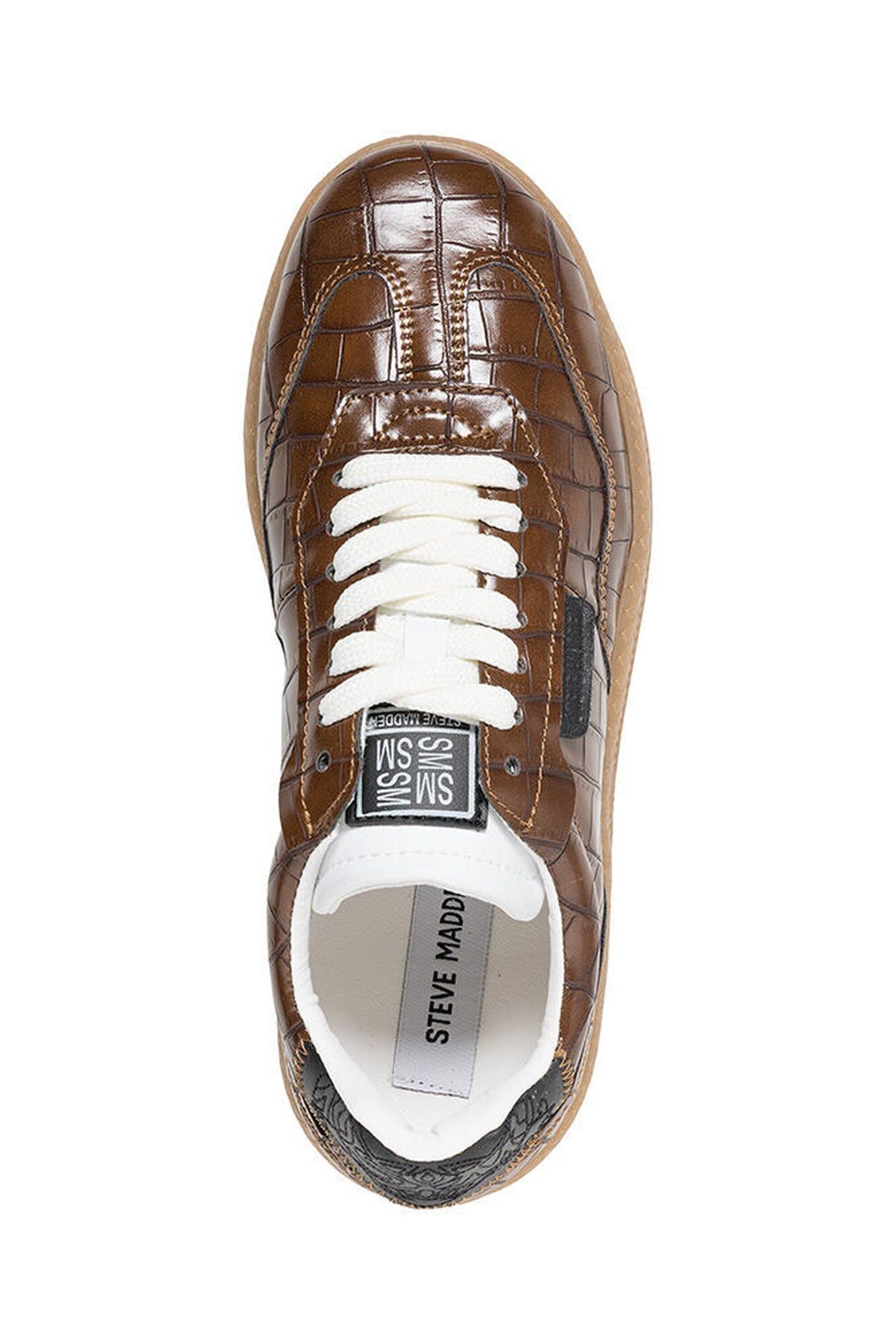 EUPHORIA SNEAKERS BROWN CROCO 3