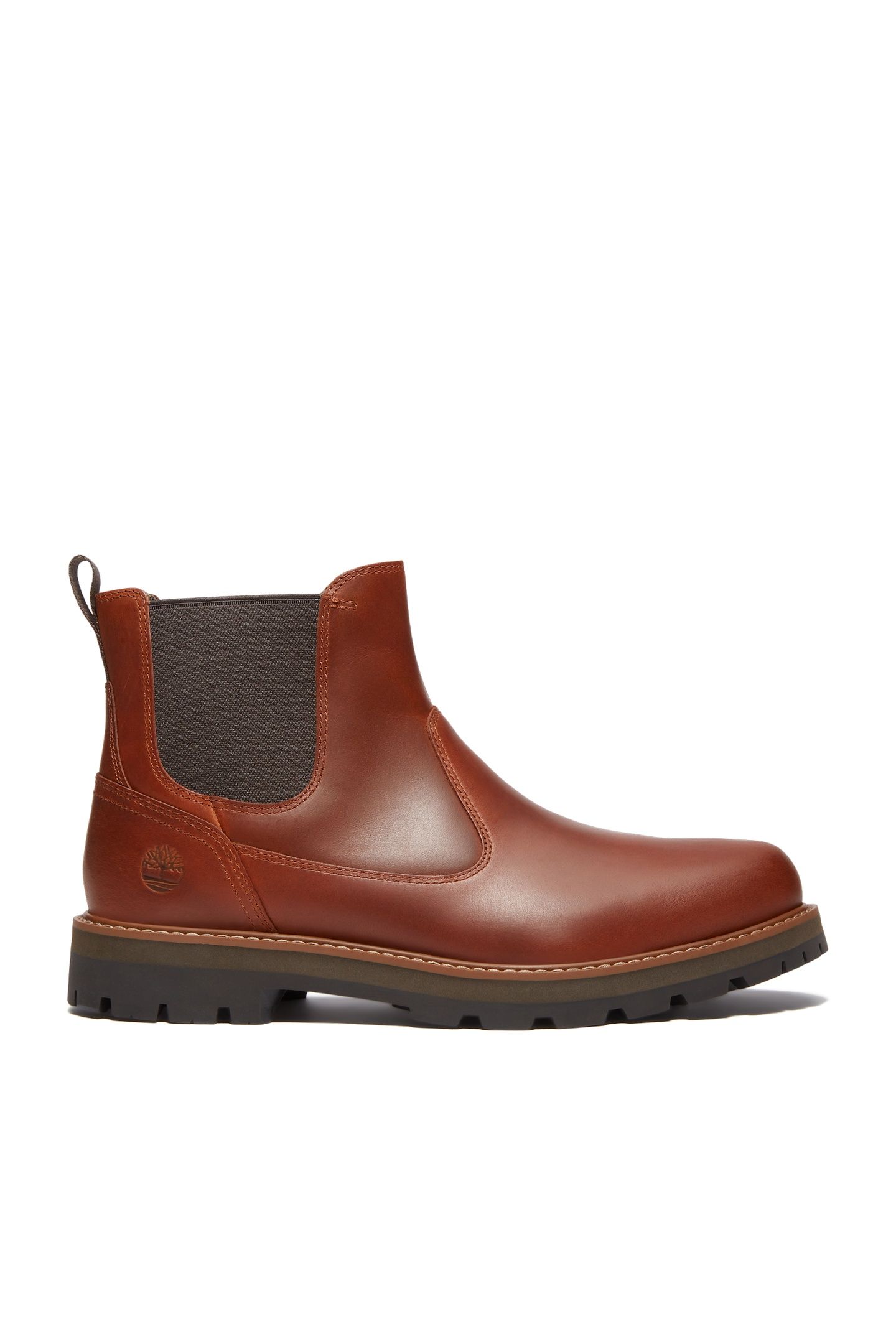BRITTON ROAD MID CHELSEA BOOT BROWN FULL GRAIN 1