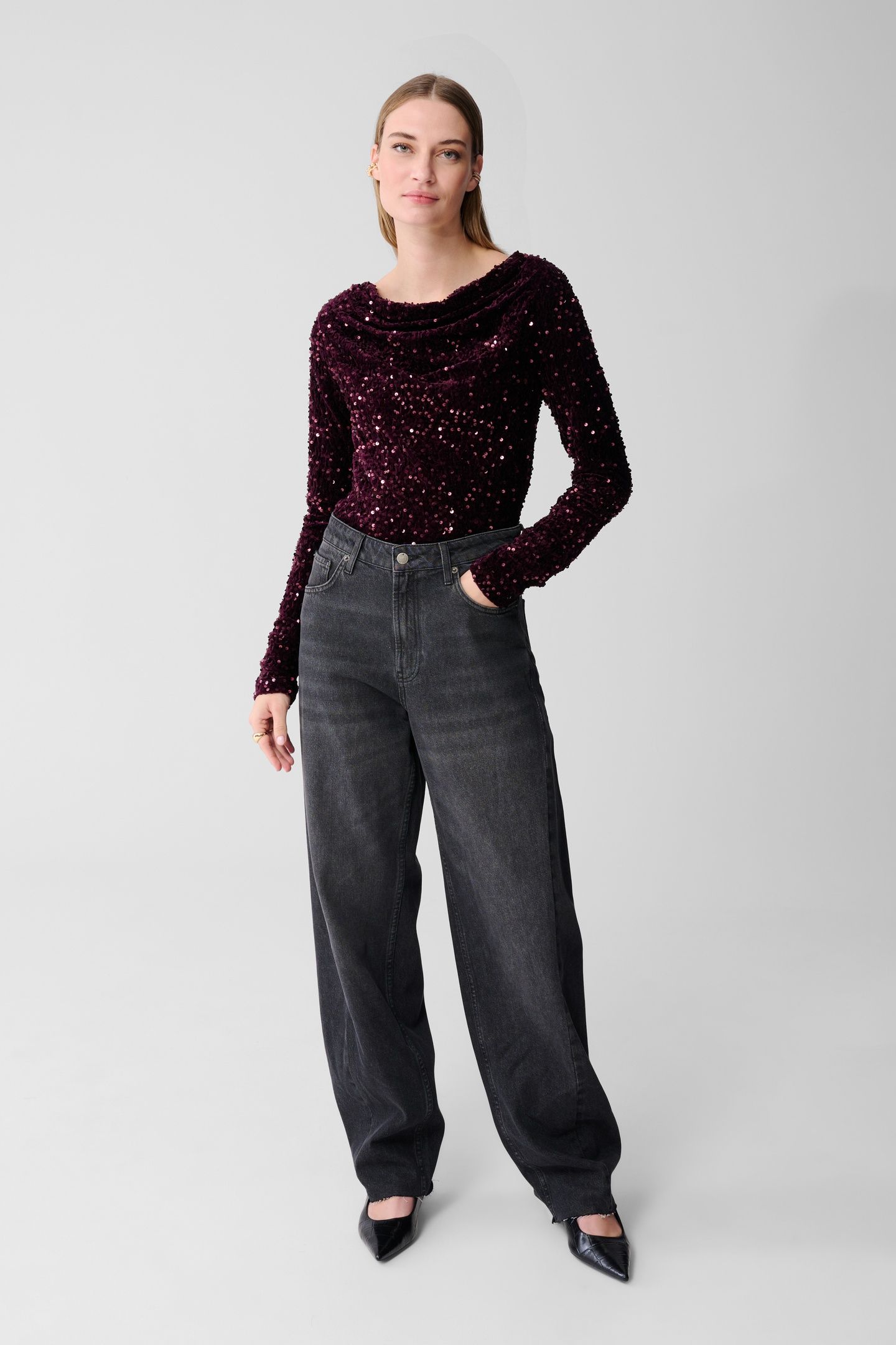 LA-SBCLEO WATERFALL TOP PURPLE 1