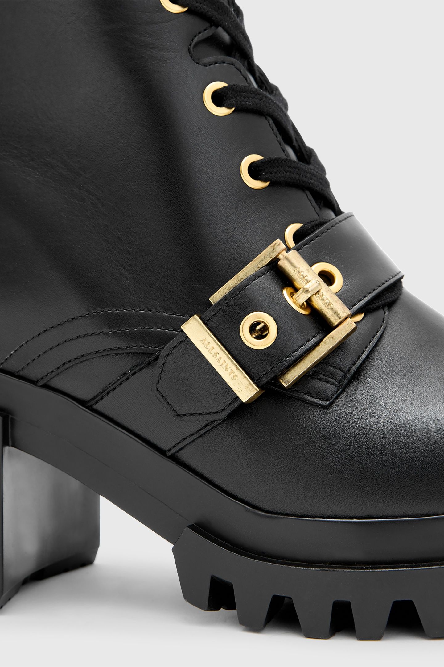 INDARIA BOOT BLACK/WARM BRASS 6
