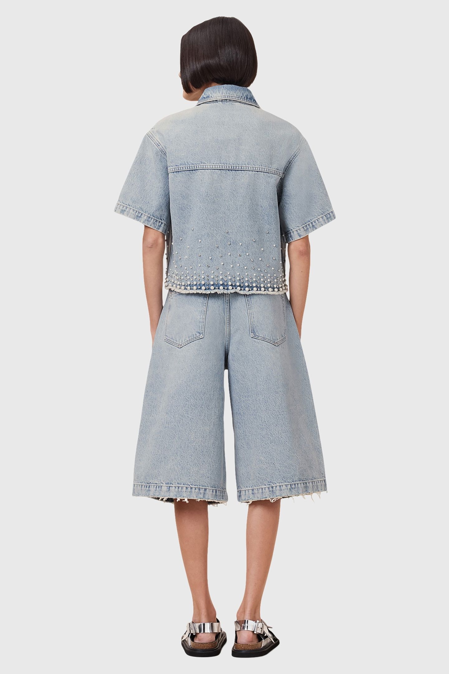 LOUIE LONG SHORT LIGHT INDIGO 5