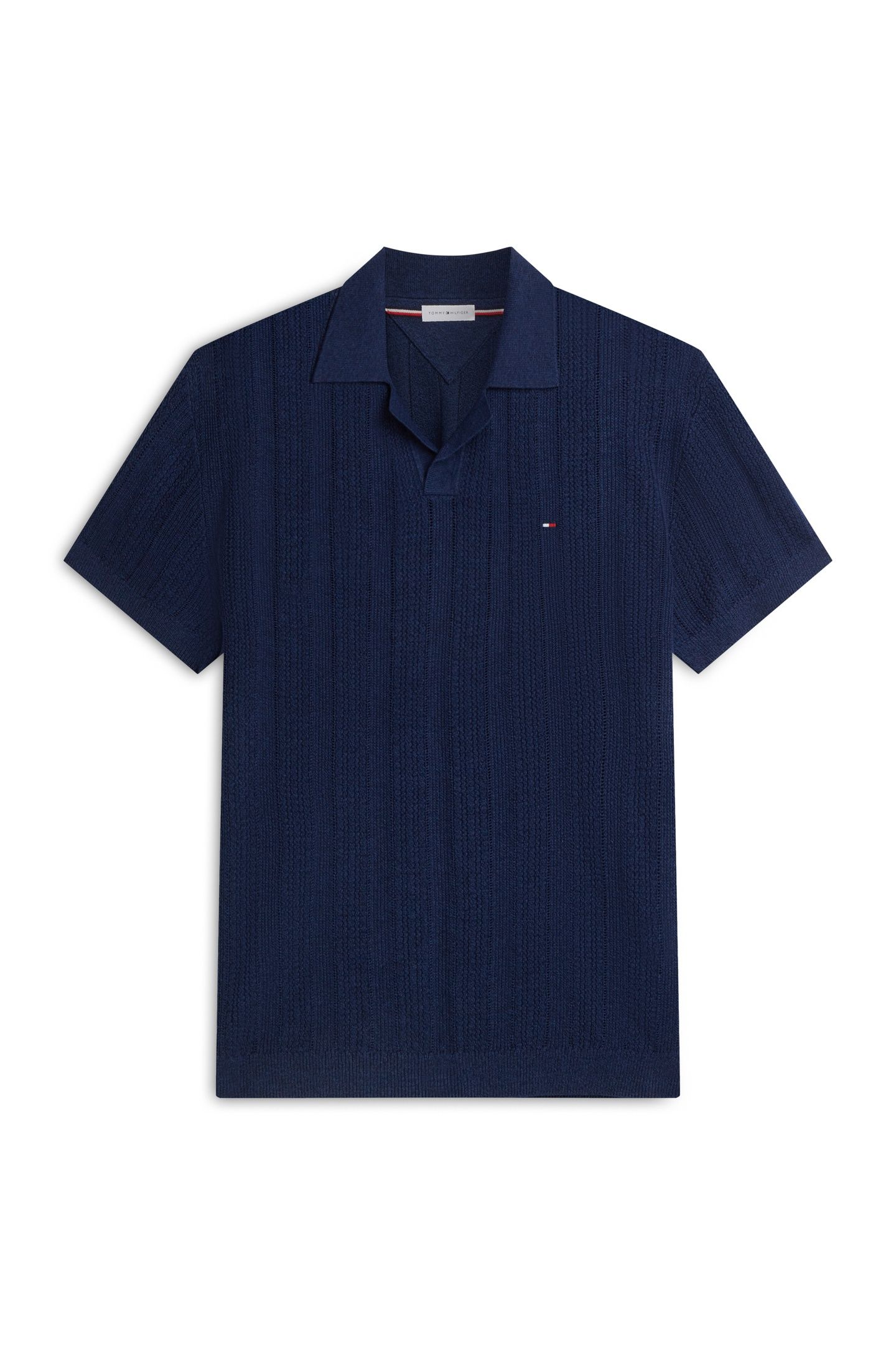 POINTELLE STRUCTURE CARBON NAVY HEATHER 4