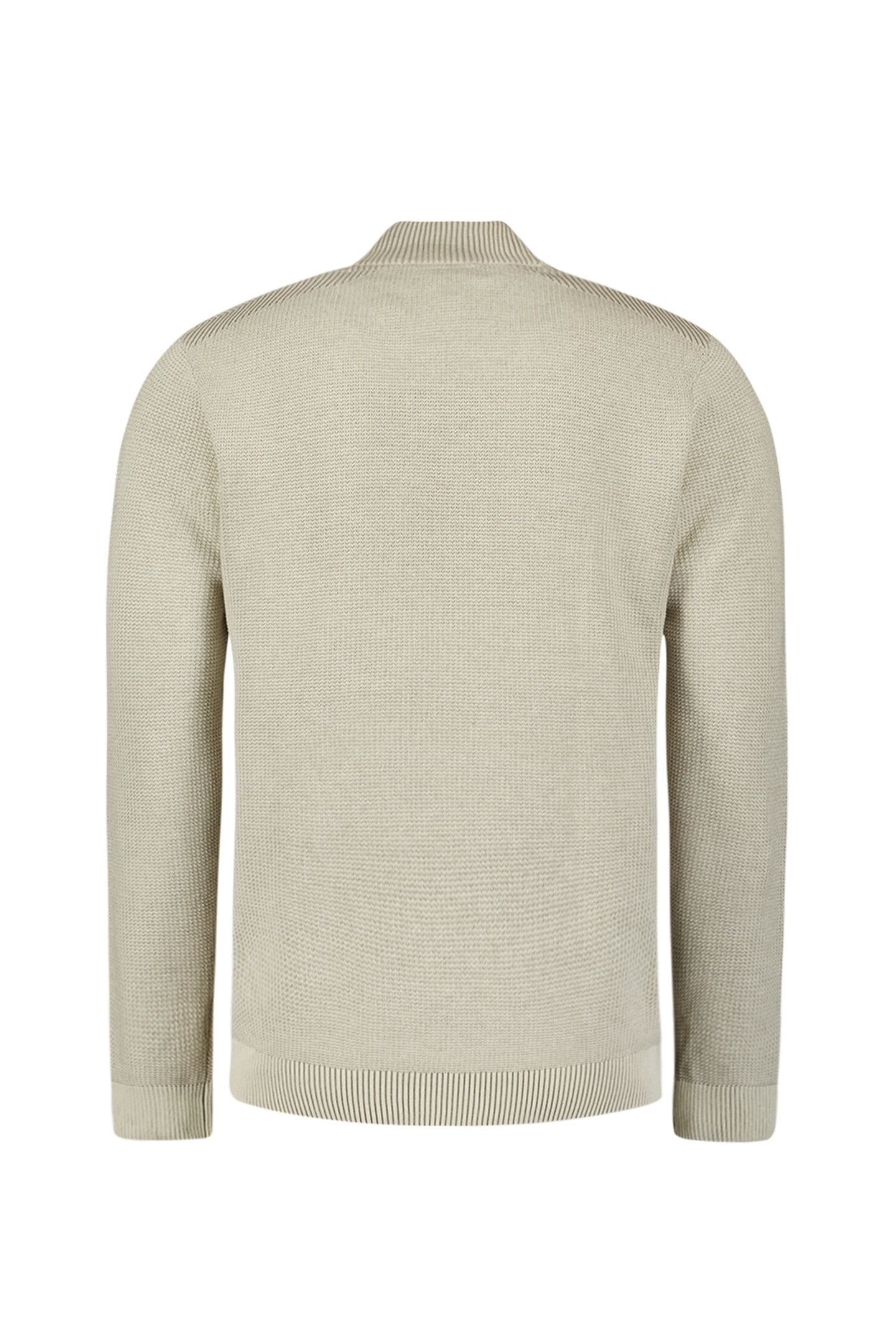 PULLOVER HALF ZIP PLATED STRUCTURE KNIT KIT 6