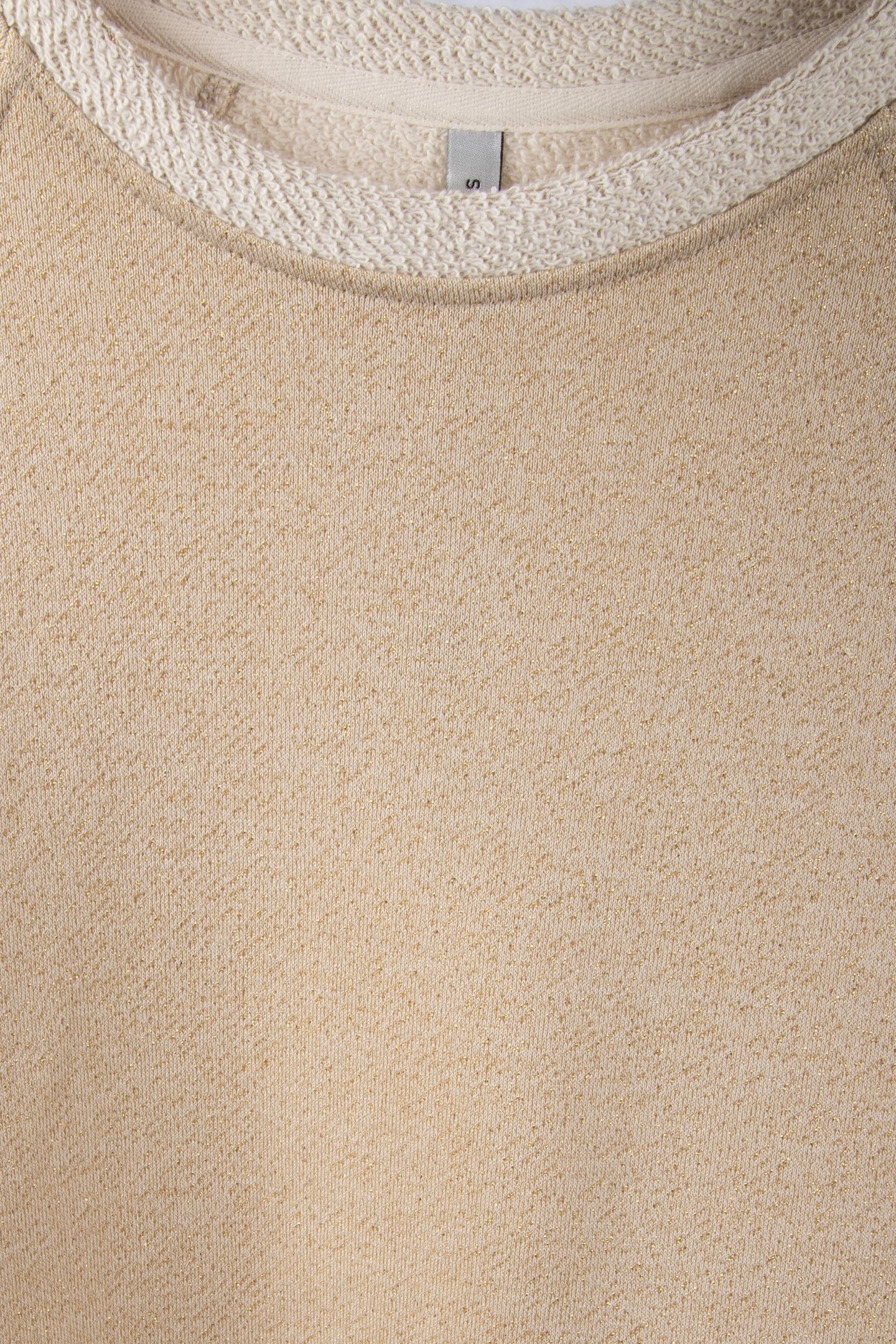 JERSEY GLITTER SWEAT IVORY 4