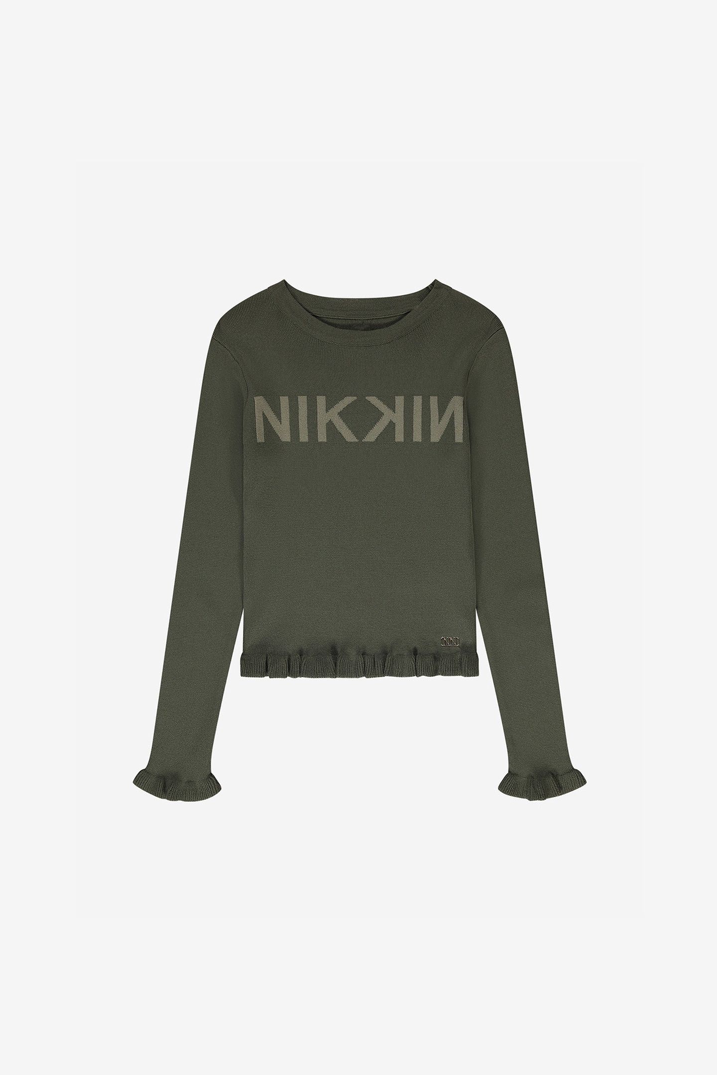 LANA PULLOVER DEEP FOREST GREEN 2