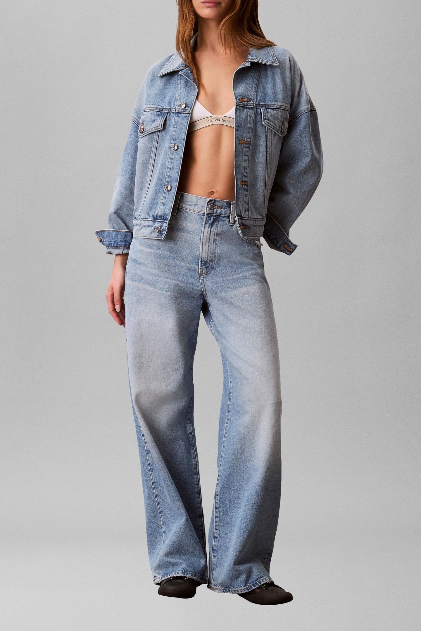 RELAXED TRUCKER VINTAGE JACKET VINTAGE MOSS 5