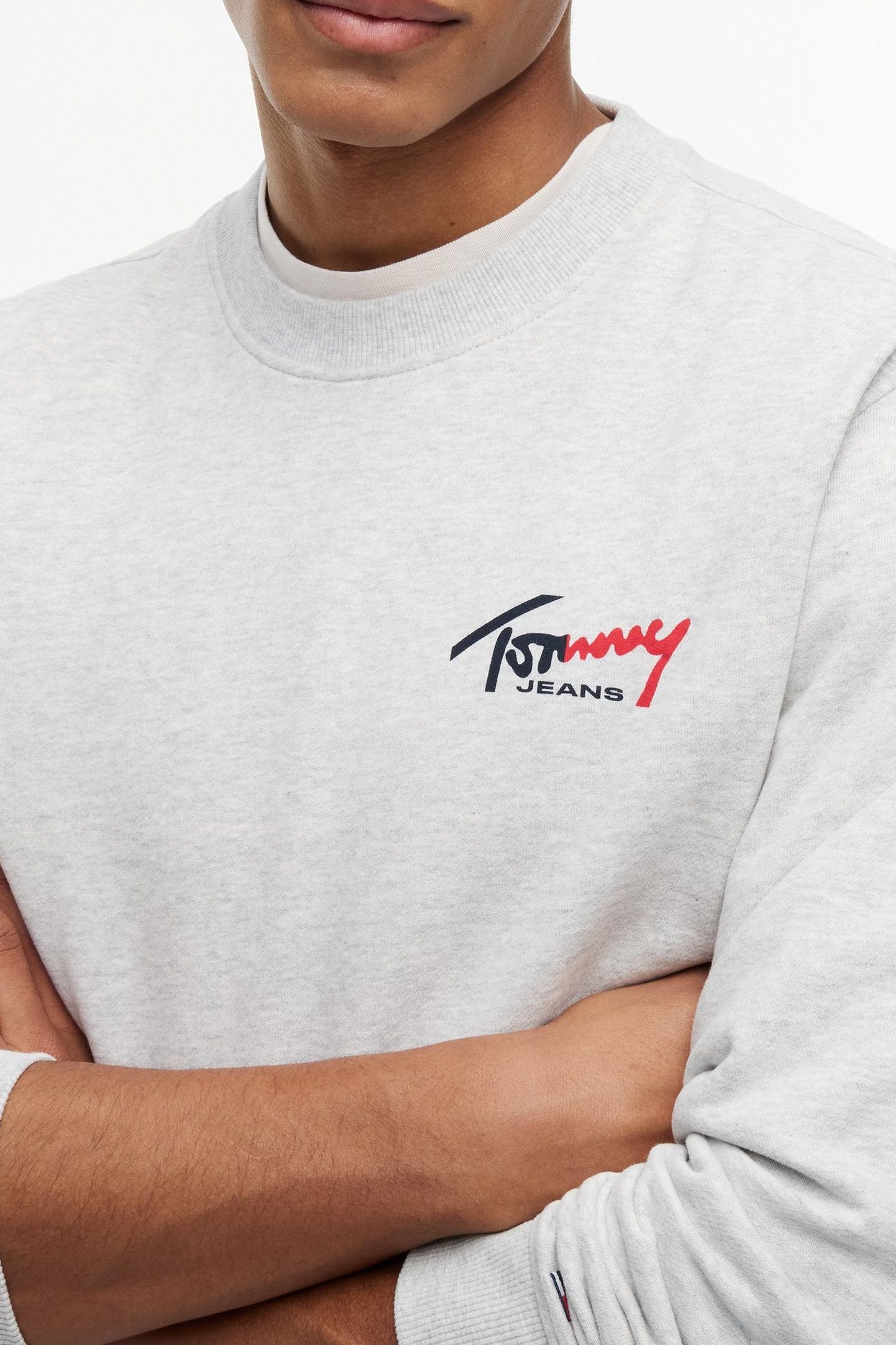 REGULAR ENTRY SIGNATURE CREW ICE GREY HEATHER 5
