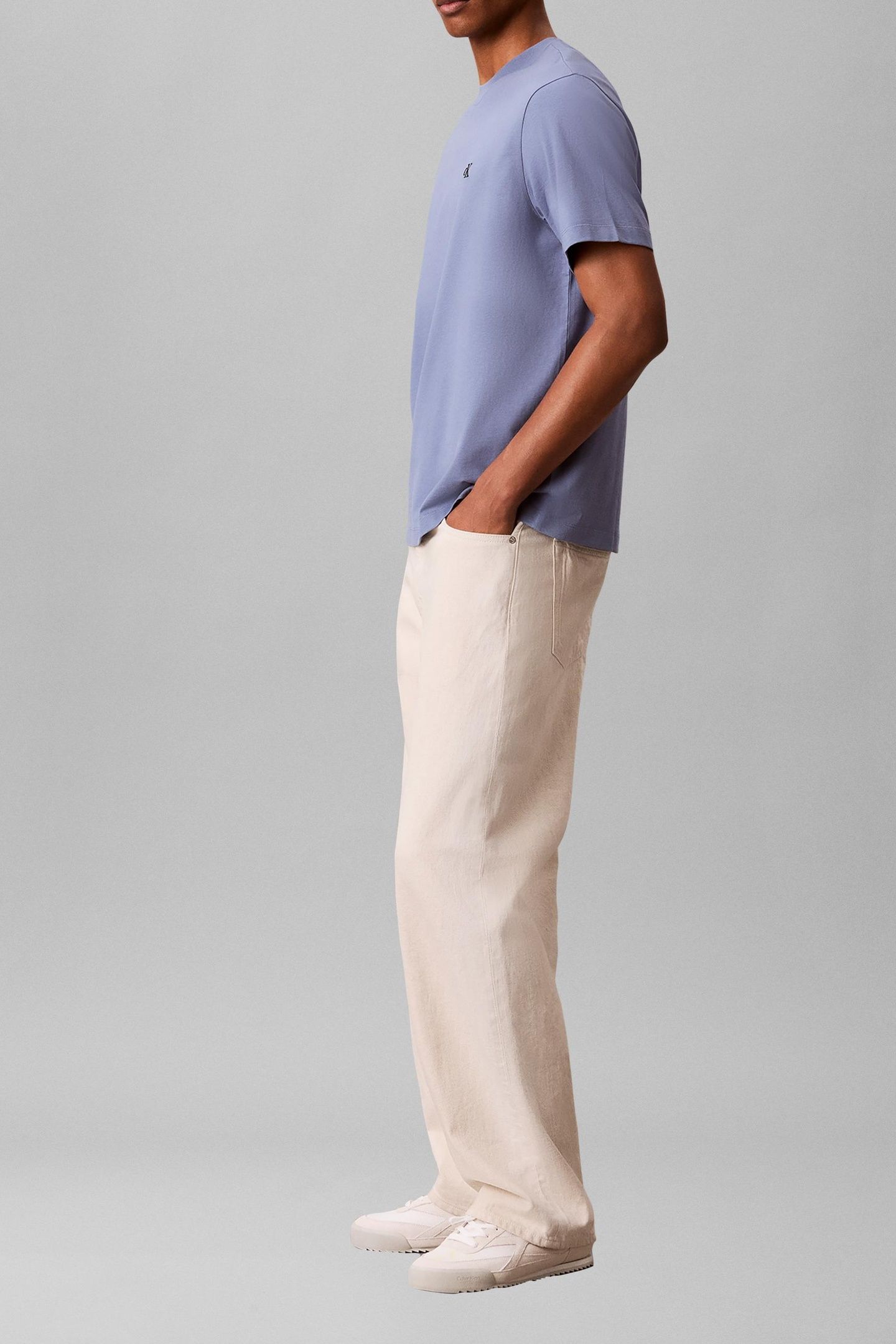SS EASY MONOGRAM TEE DUSTY SAILOR BLUE 3