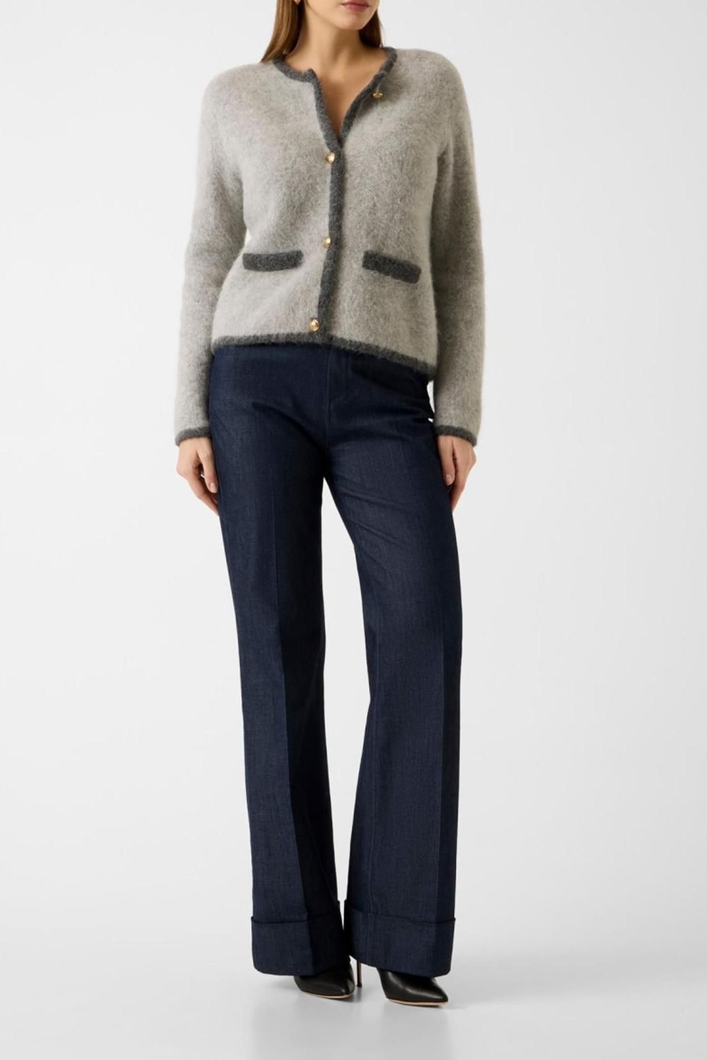 AGNES JACKET SWTR MARBLE HEATHER 1