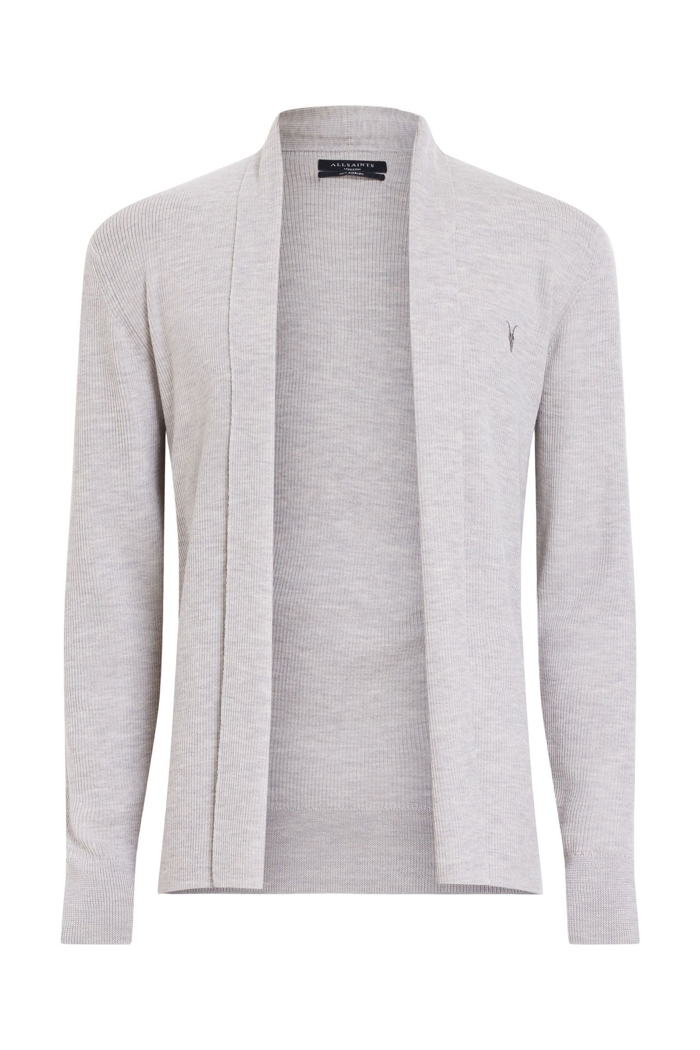 MODE MERINO OPEN CAR COOL GREY 4