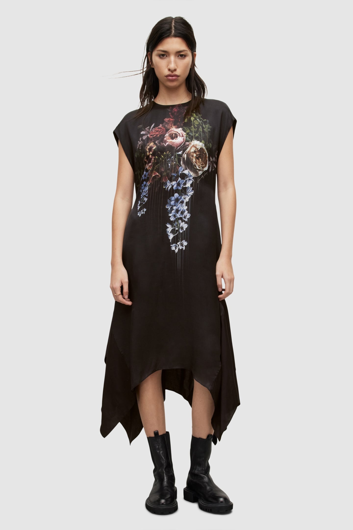 GIAN SABRINA DRESS BLACK 1