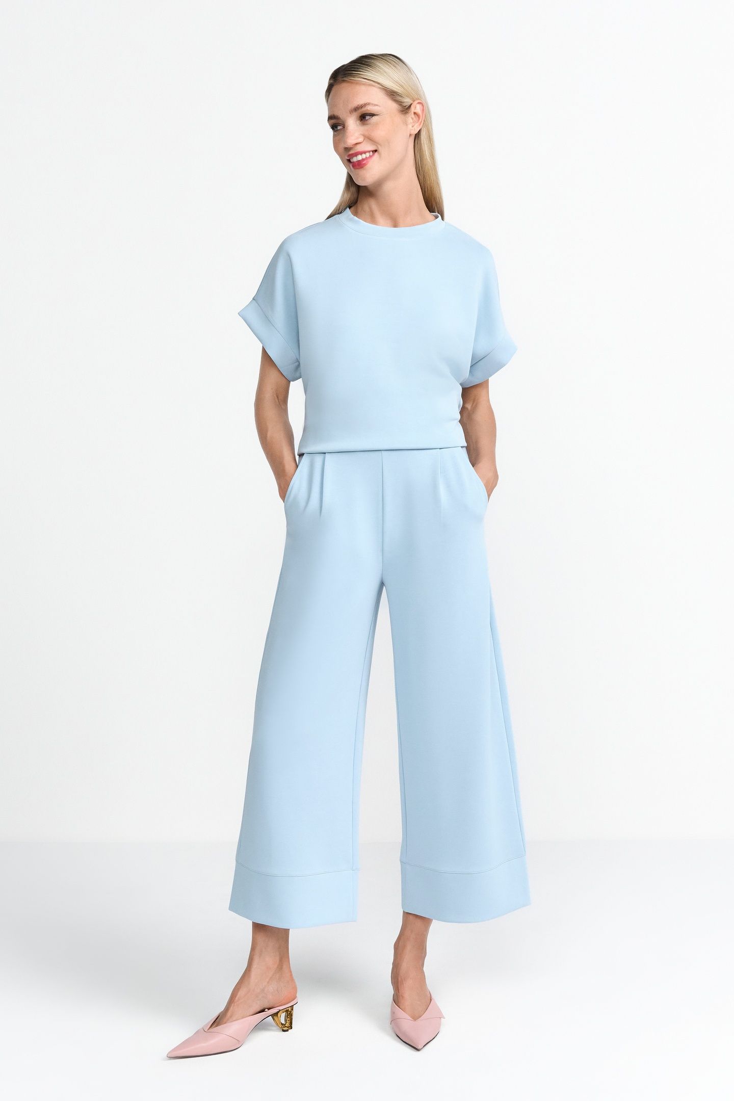 T PEACHED CULOTTE CLEAR SKY 3