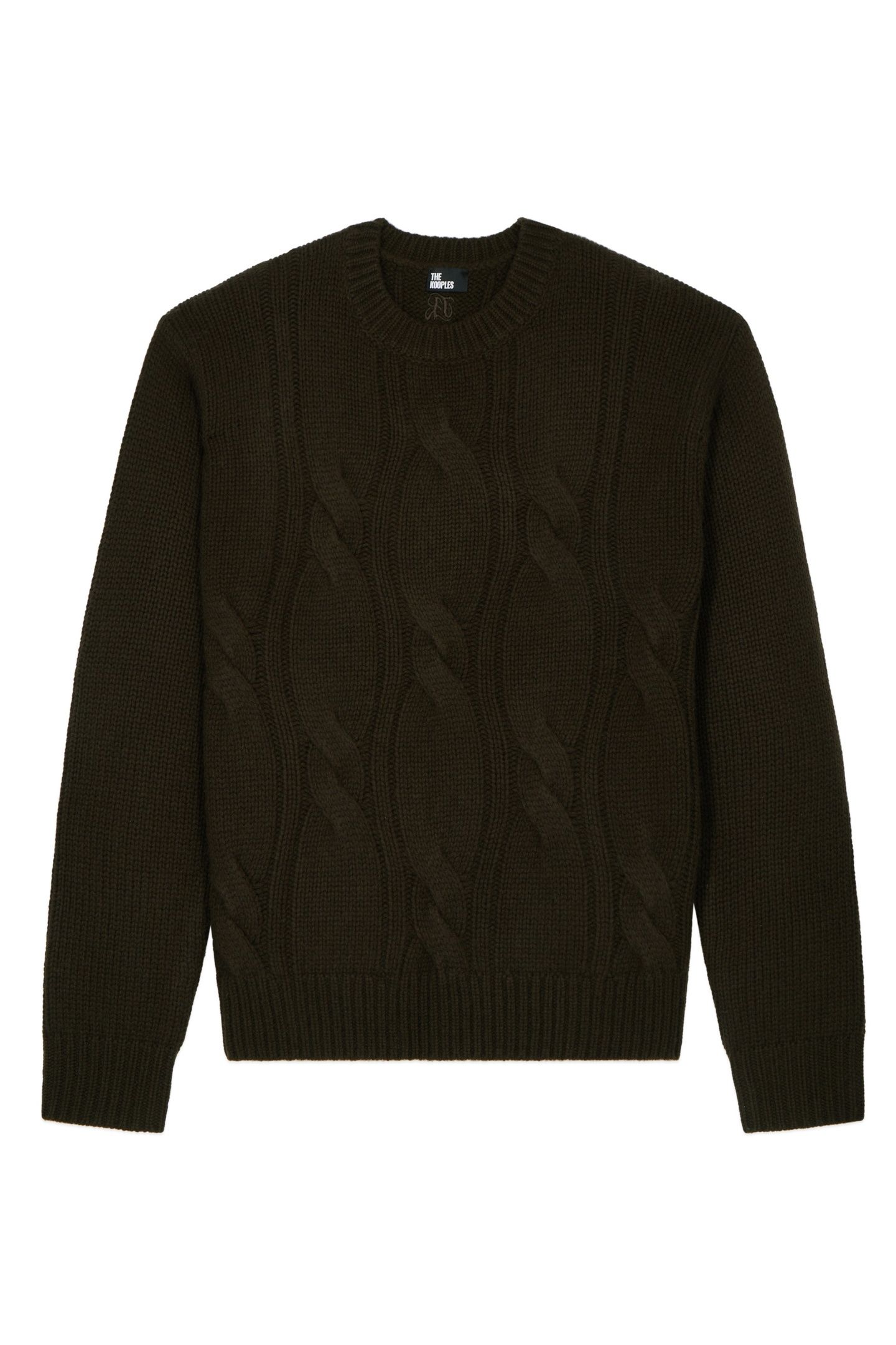 PULL COL AROUND TWISTED DARK GREEN 5