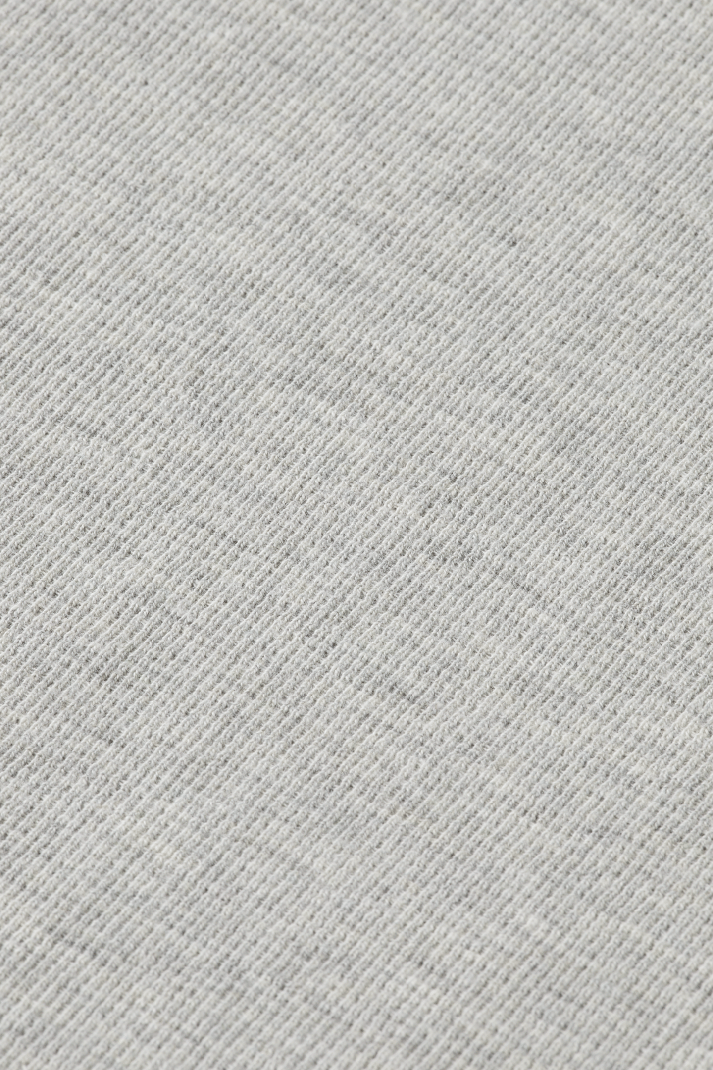 WAFFLE T-SHIRT LS MID GREY MELANGE 3