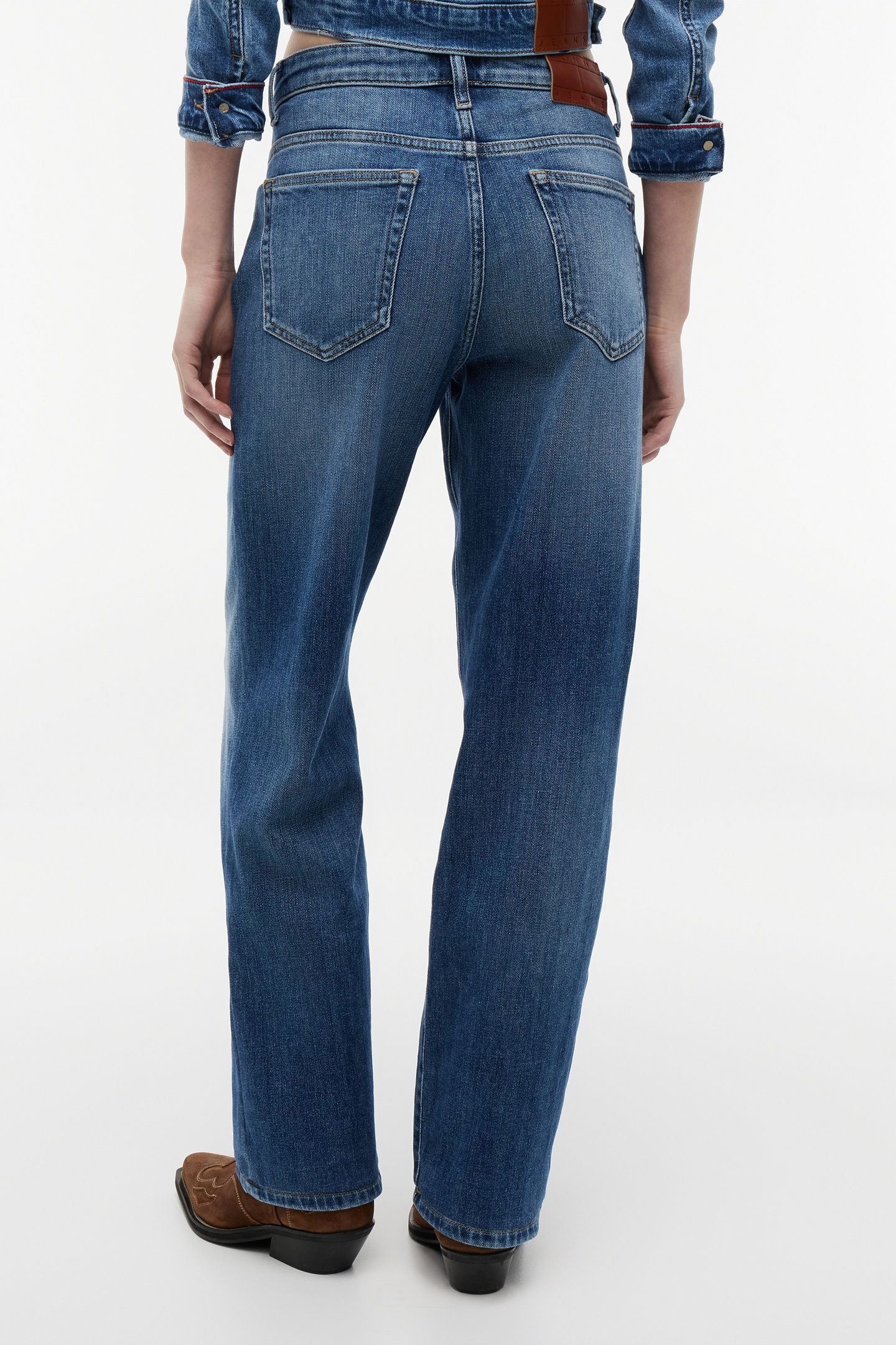 KIRA SLIM STRAIGHT DENIM MEDIUM 3