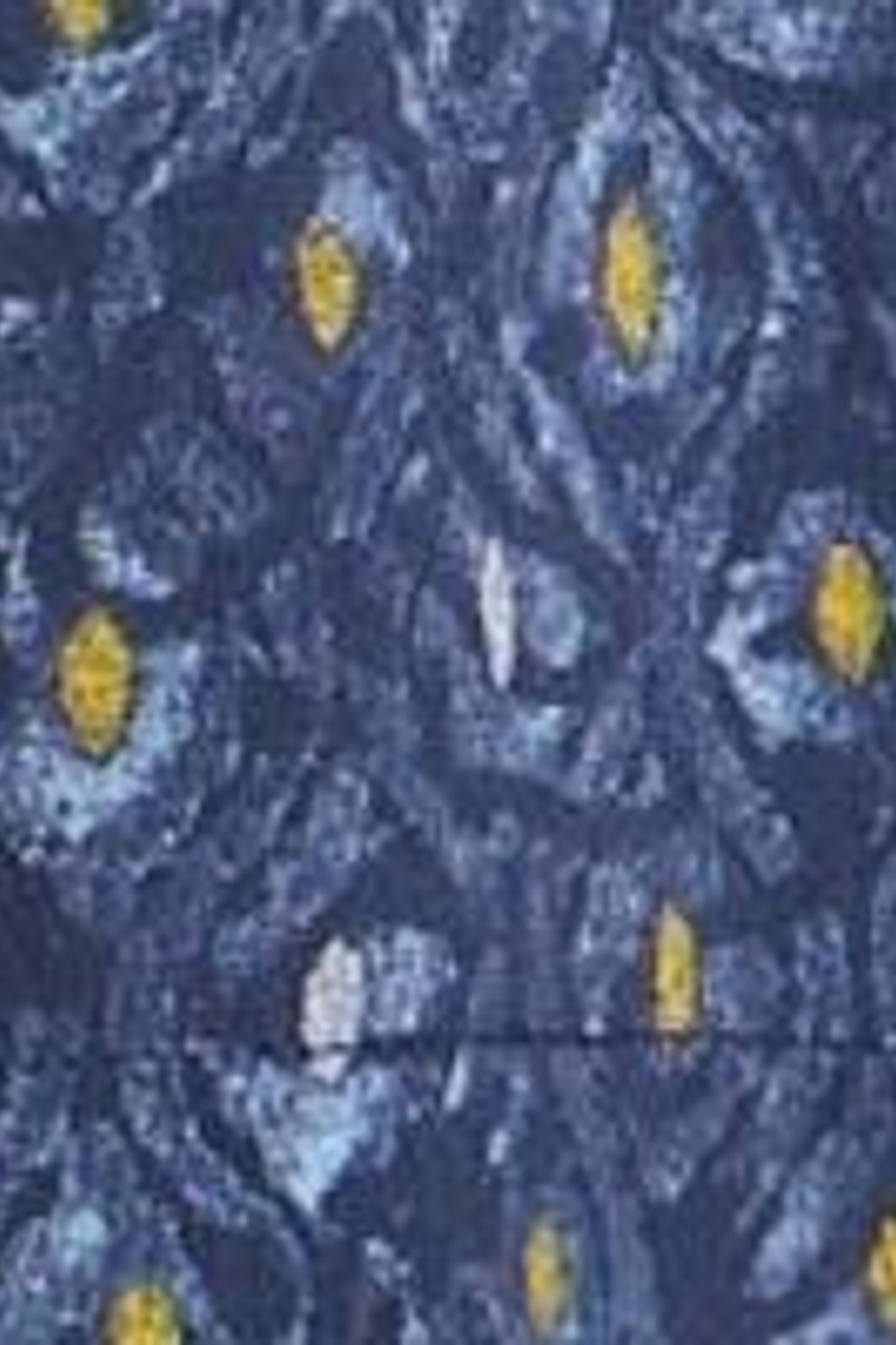 CORA SHIFT DRESS BLUE PRINT 3