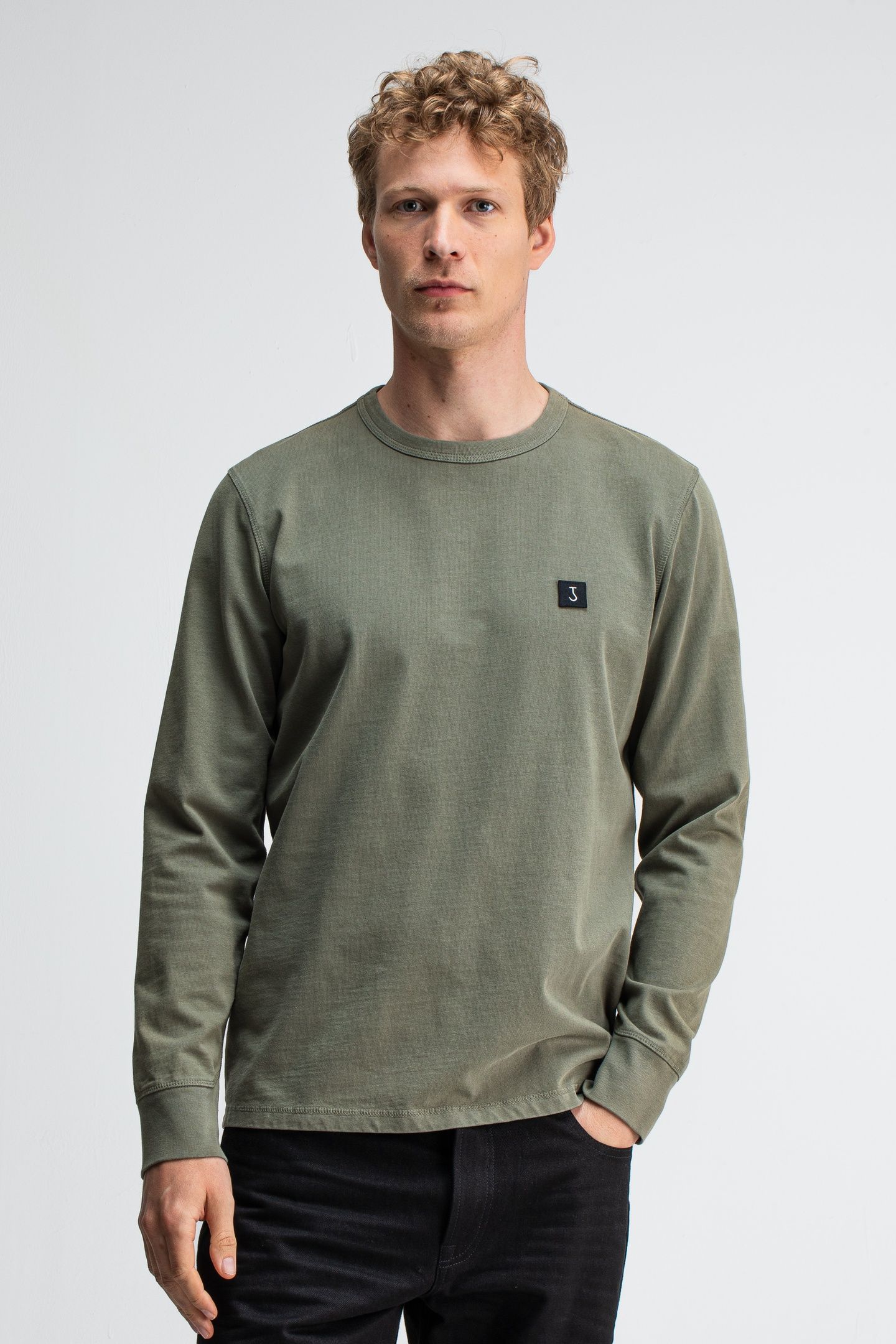 ARMY TEE LS DK. GRANITE GREEN 1