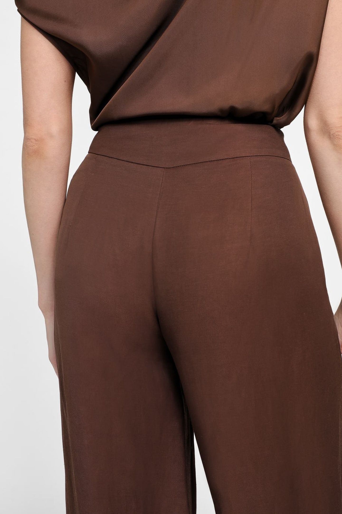 GRETA STRAIGHT PANT CIOCCOLATA 10