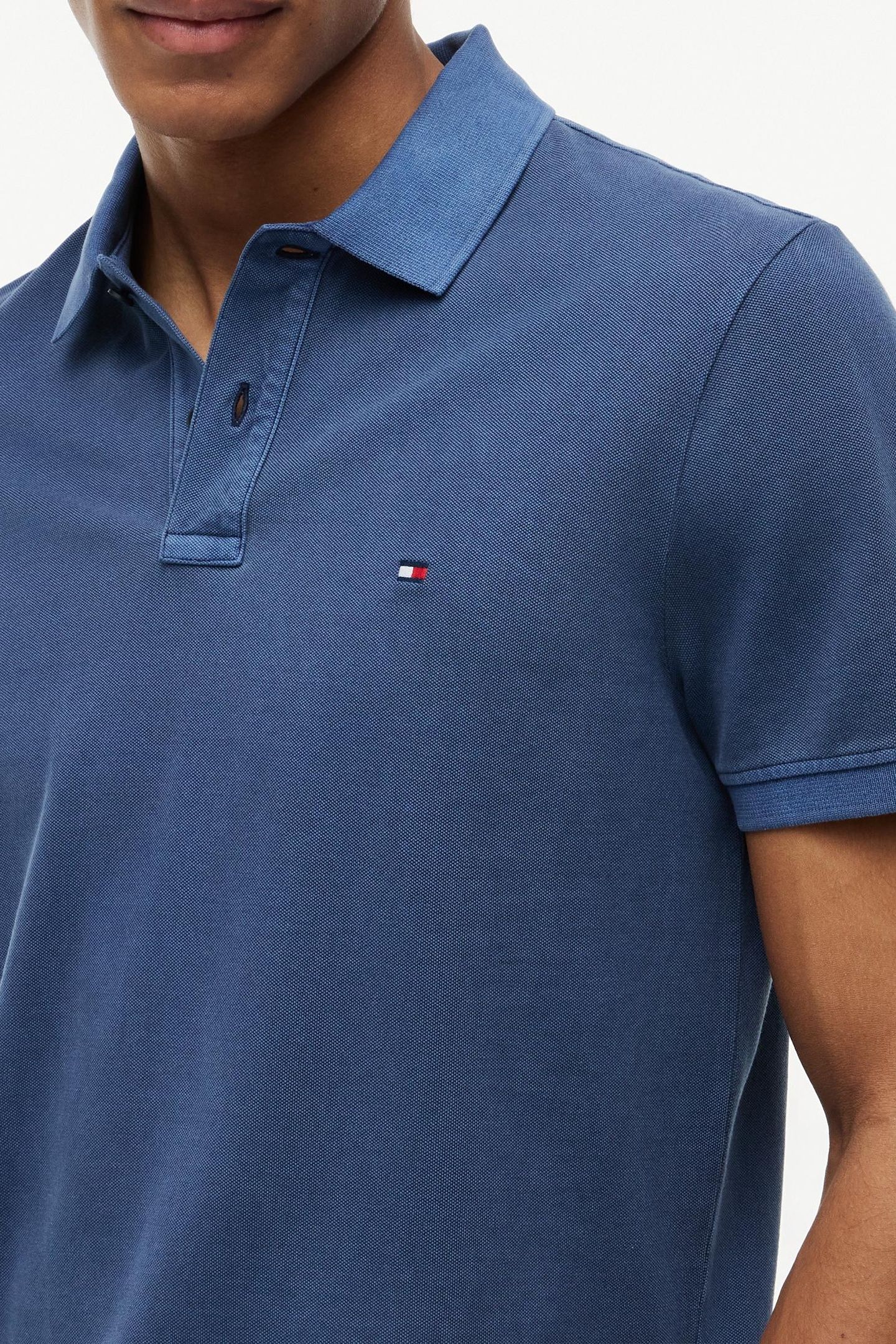 GARMENT DYE REGULAR POLO CARBON NAVY 5