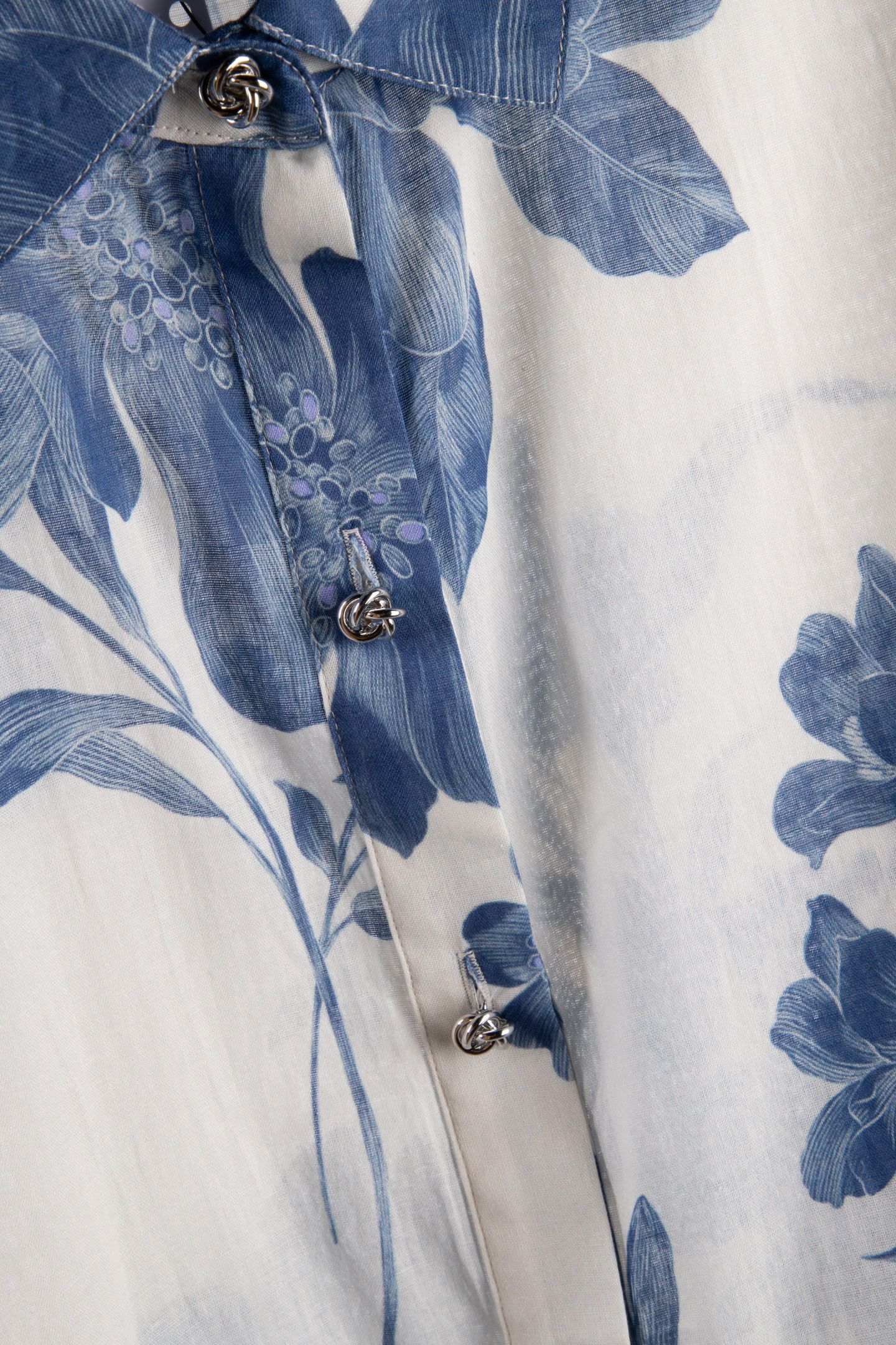 GUESS ECO LS CLARA BUTTON UP T DREAMING LILIES PRIN 4