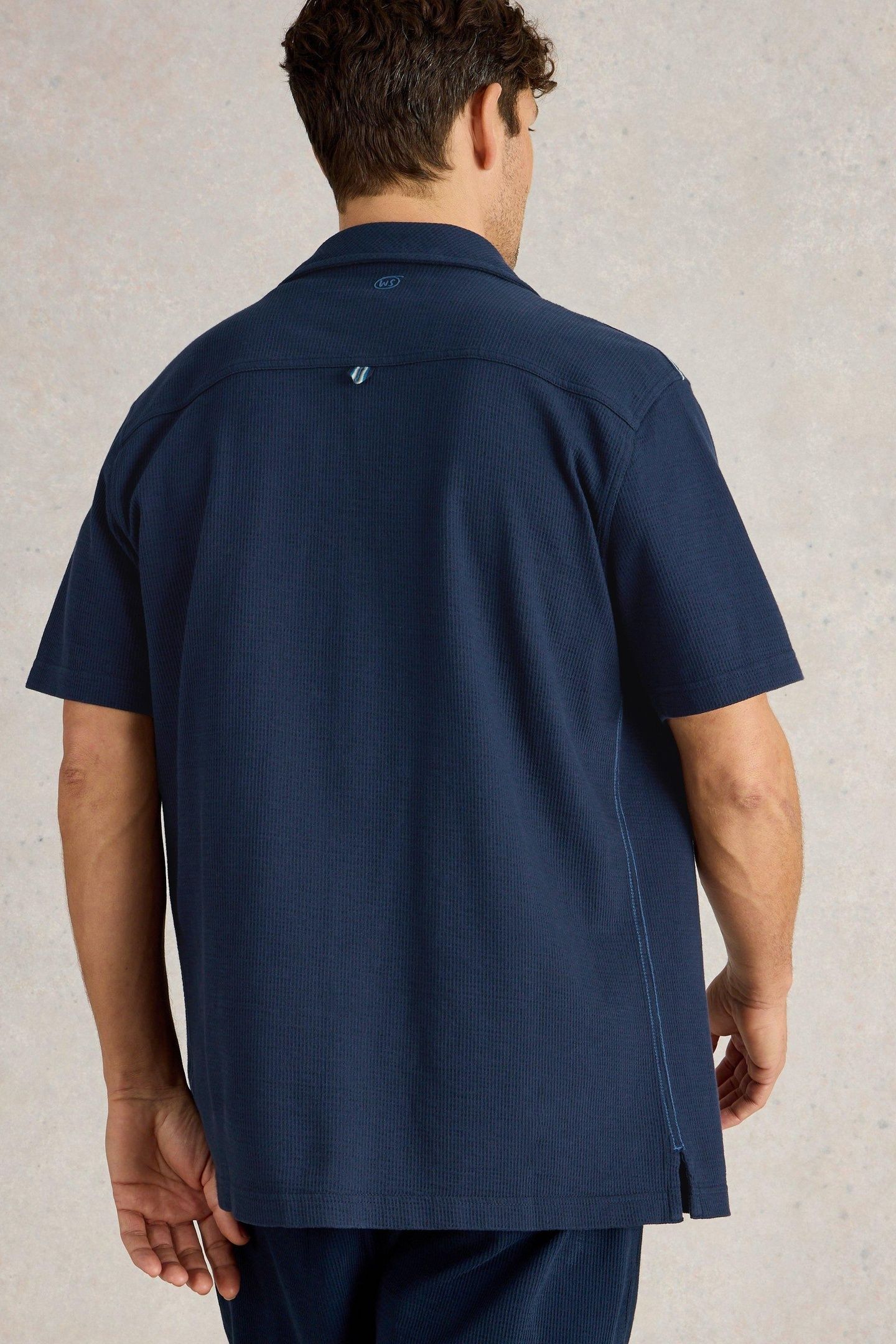 RIB SS JERSEY SHIRT DARK NAVY 4
