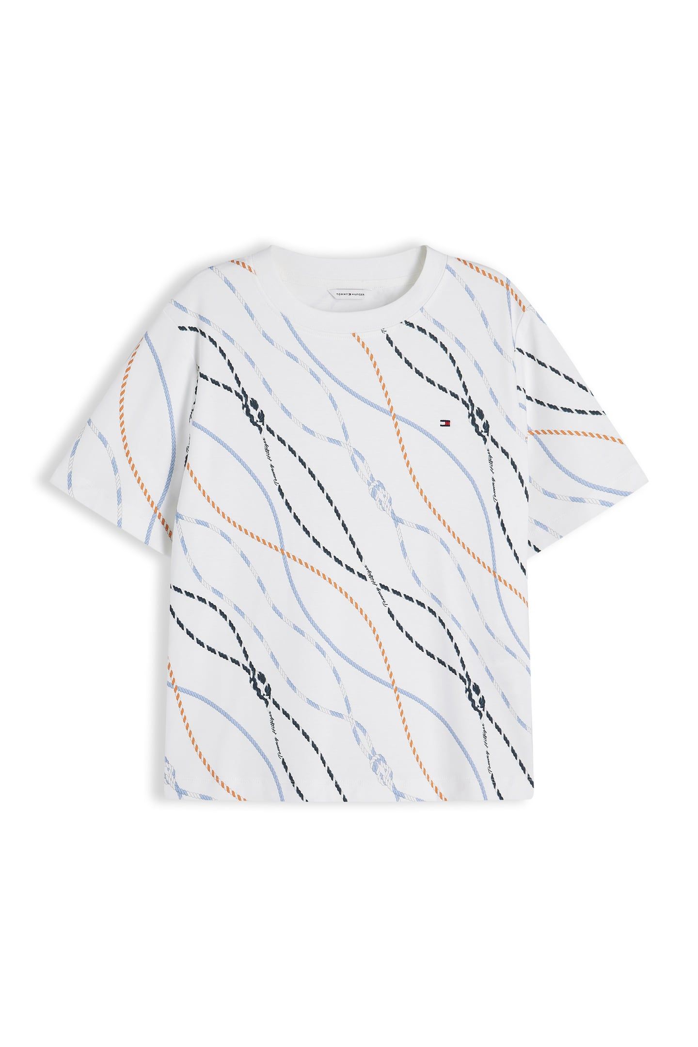 INTERLOCK BOXY C-NECK MULTI COLOR ROPE 4