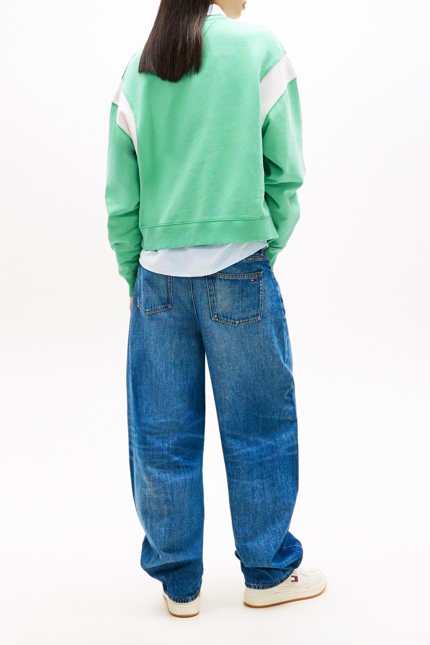 BOXY VARSITY CREW TROPICAL TIDE 3