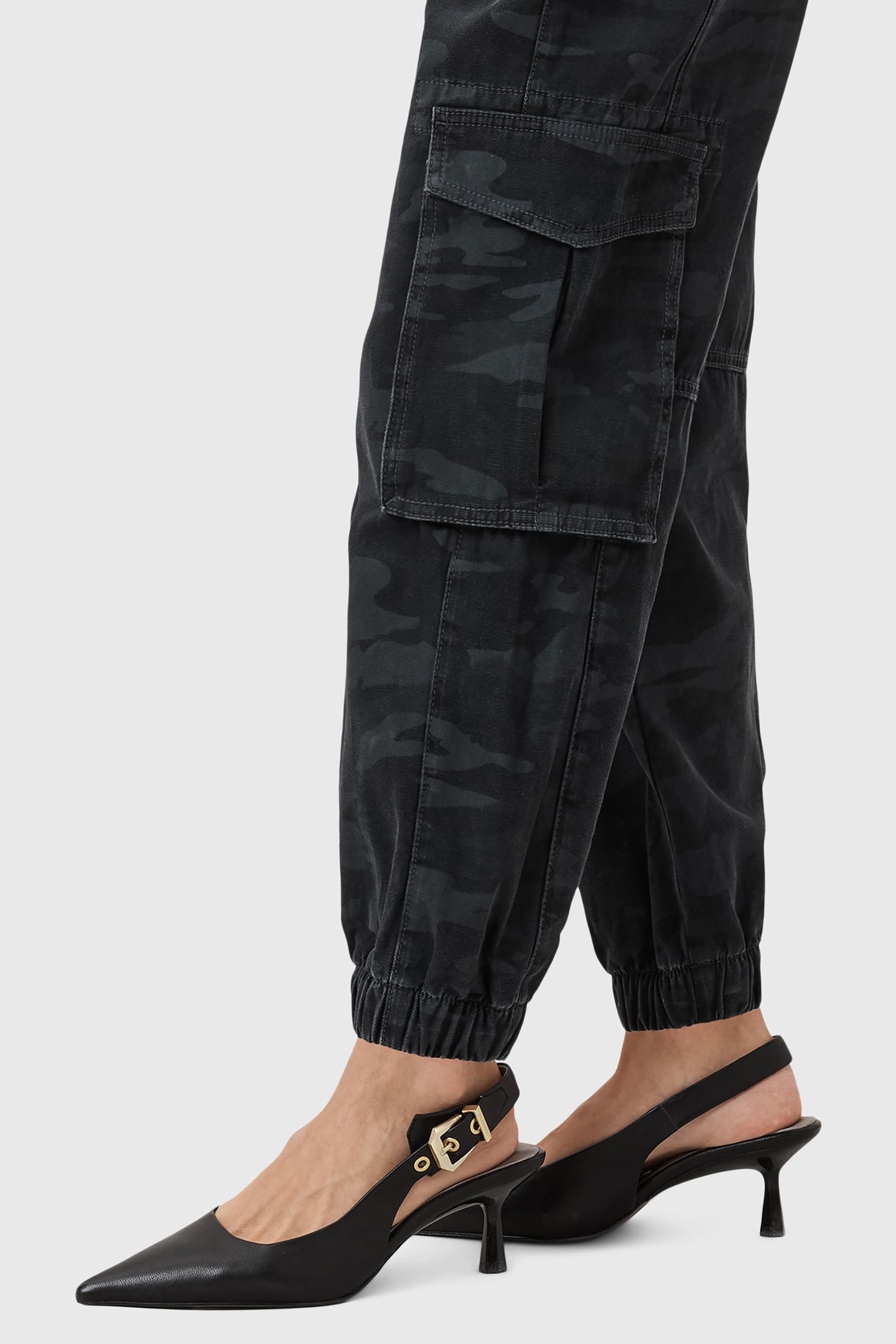 FREDA DENIM TROUSER CAMO INK BLUE 7