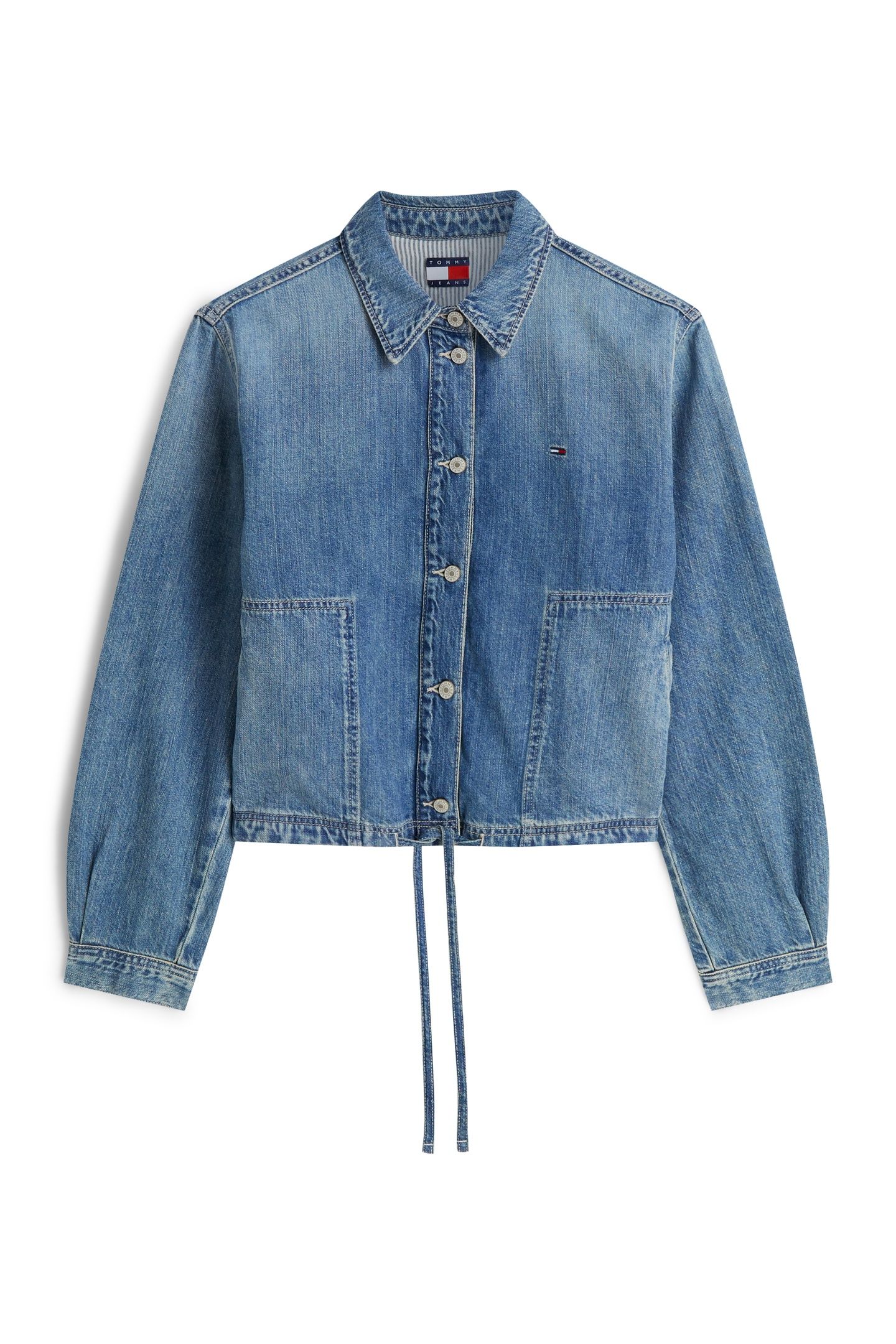 TIE JACKET DENIM MEDIUM 4