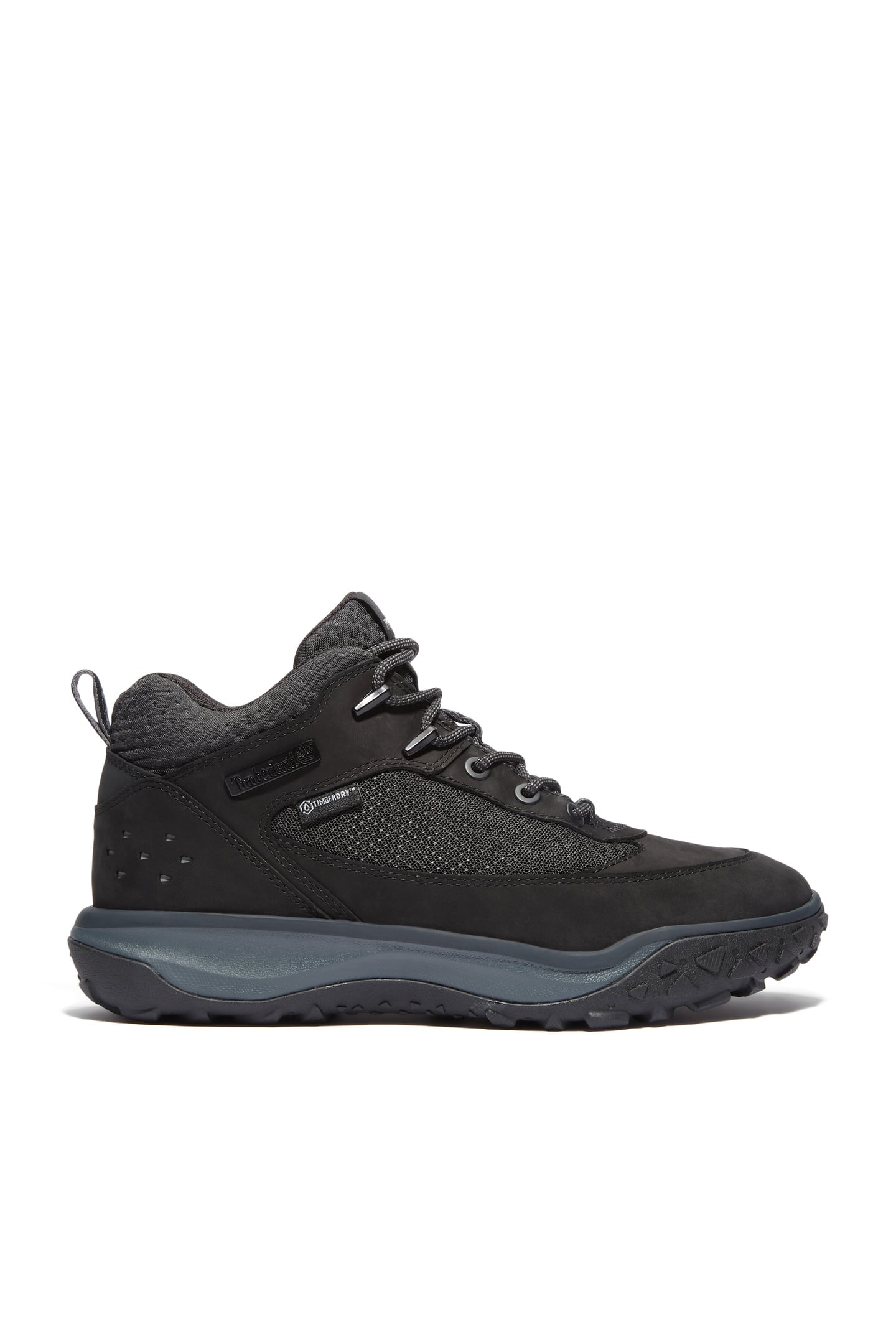 TIMBERCUSH MOTION 7 MID LACE UP WATERPROOF SNEAKER BLACK NUB 1