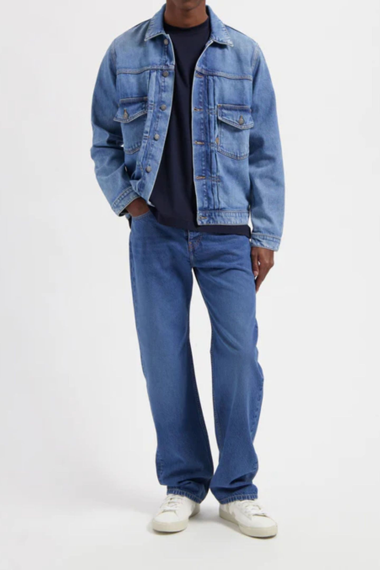 BENNY DENIM JACKET MEDIUM AGED 2