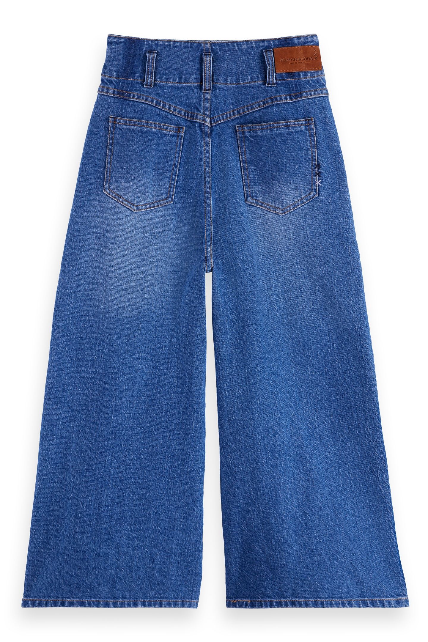 GIRLS THE WAVE CUSTOMISED WIDE JEANS — ART FROM THE HEART 4