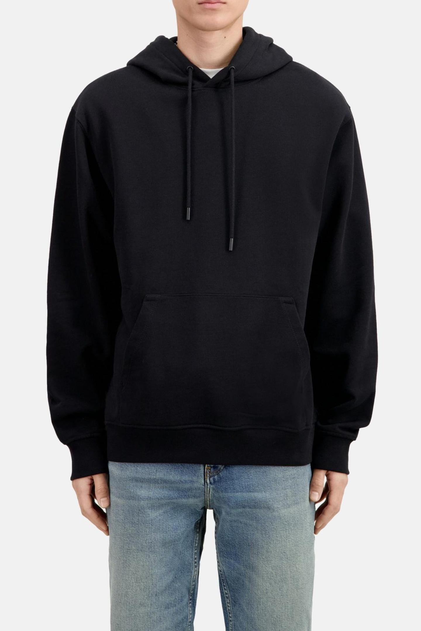 SWEATSHIRT WITH SNAKE BACK PRINT BLACK 1