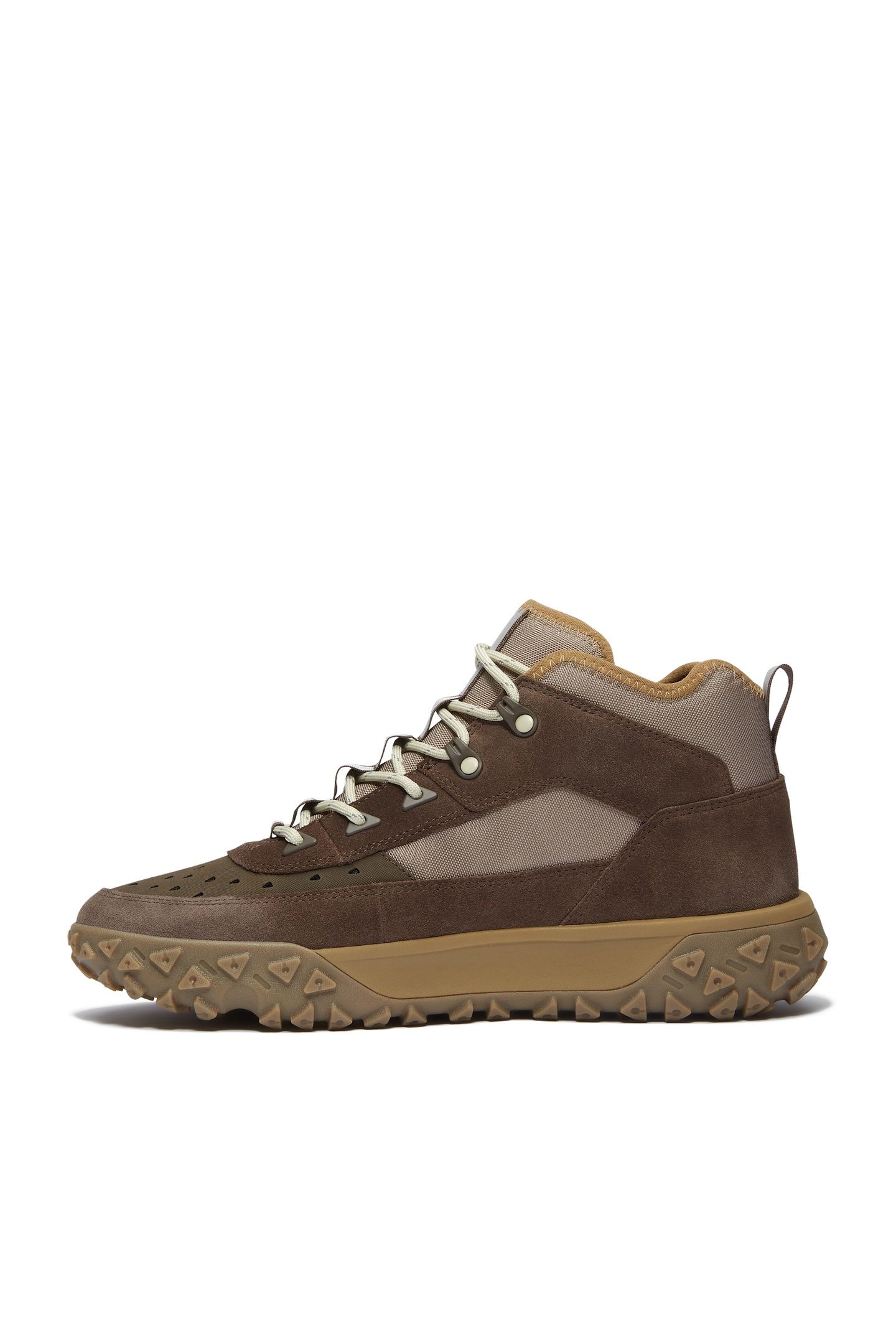 GREENSTRIDE MOTION 6 MID LACE UP SNEAKER DARK BROWN 3