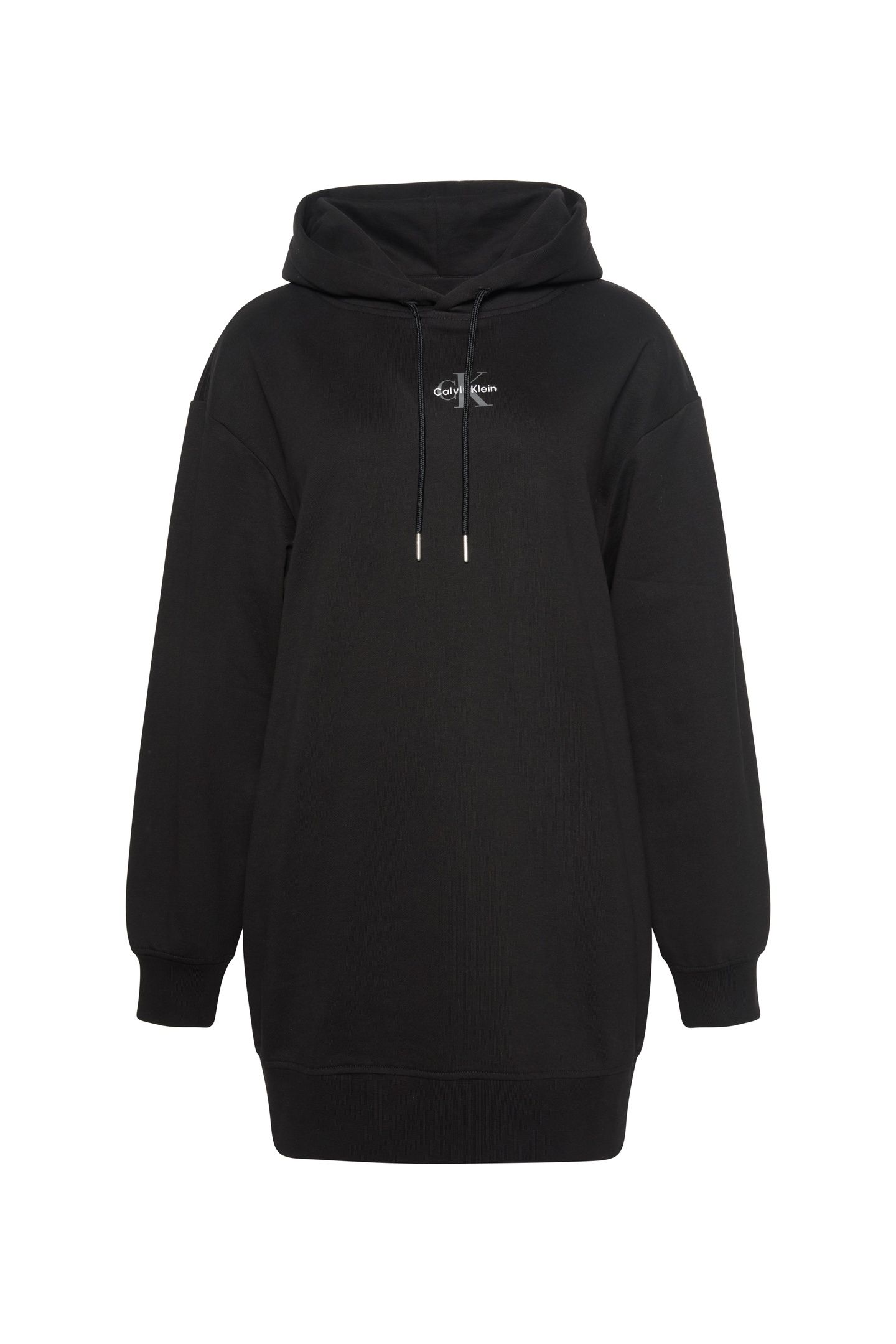 LONG SLEEVE MONOLOGO PREMIUM DRESS BLACK 4