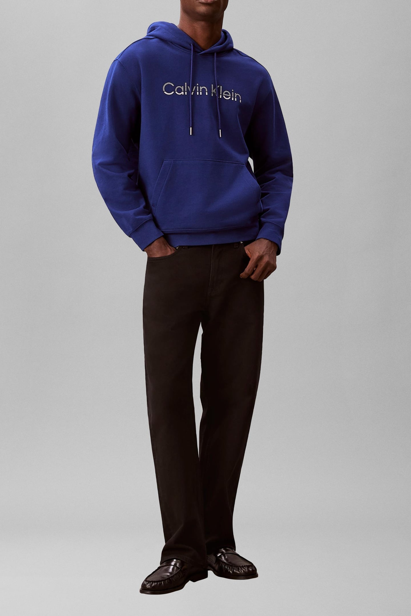 LS EU 350 TERRY HOODIE BLUE MAJESTY 1