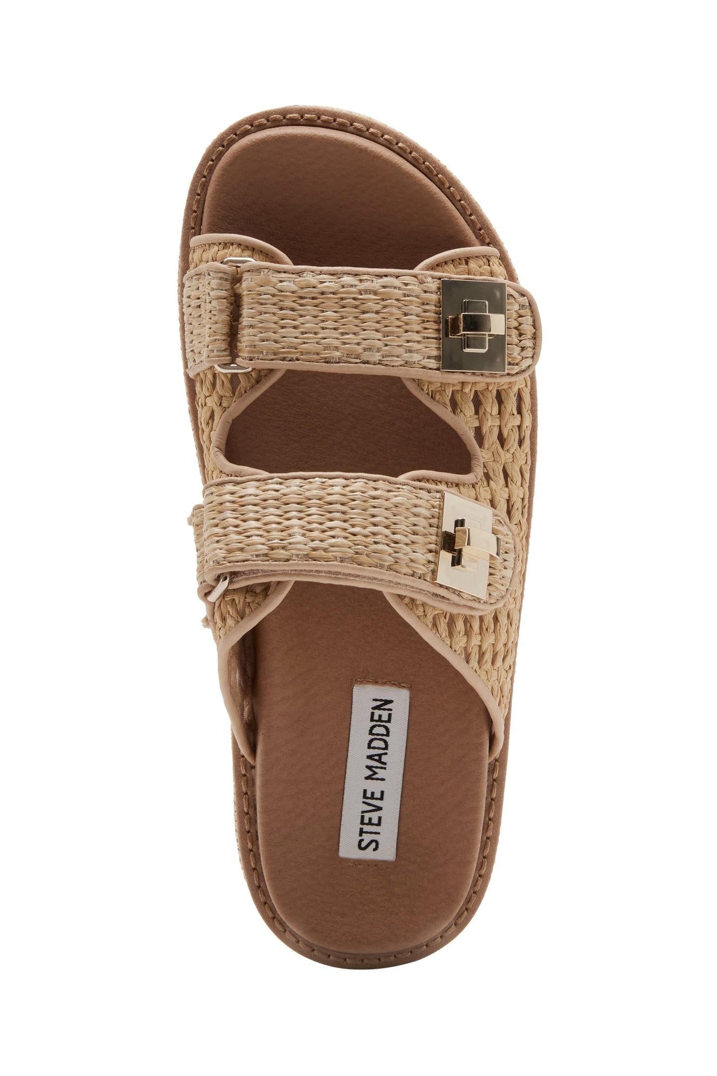 BIGSCHMONA SANDALS NATURAL RAFFIA 6