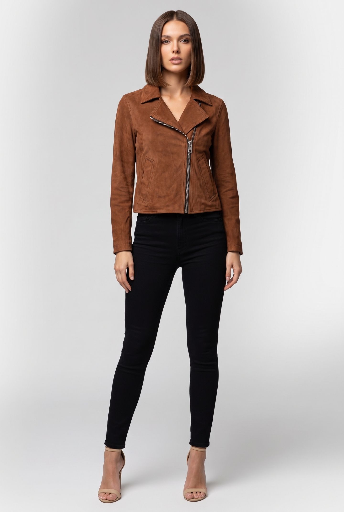 SUEDE VELA BIKER CONKER 1