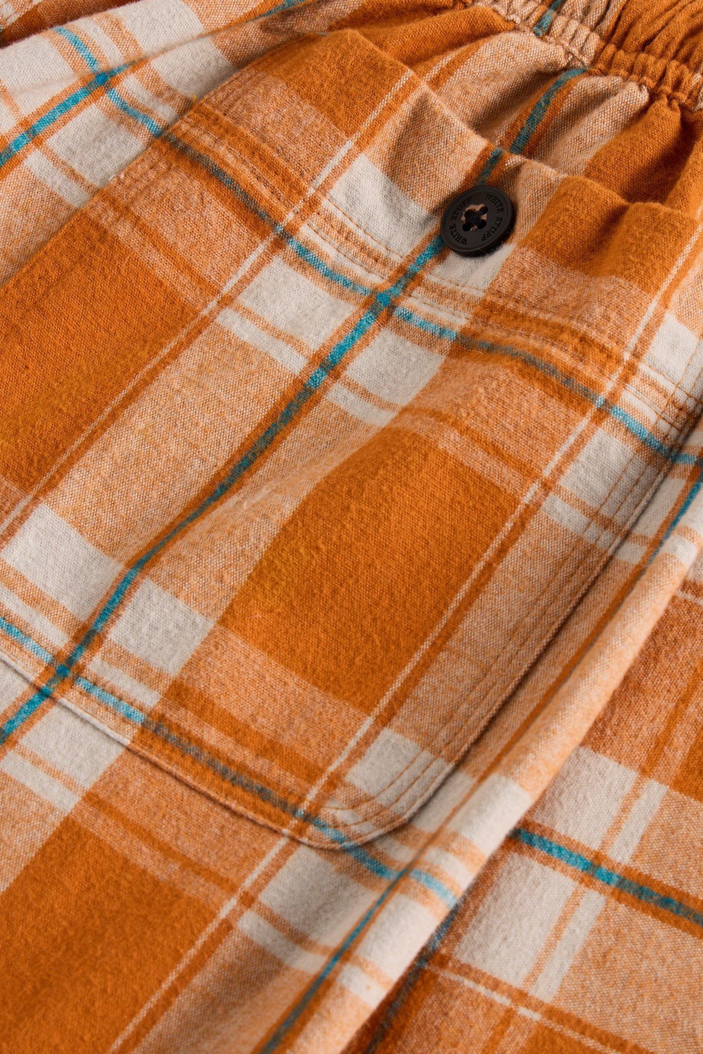FLANNEL CHECK BOTTOM ORANGE MULTI 3