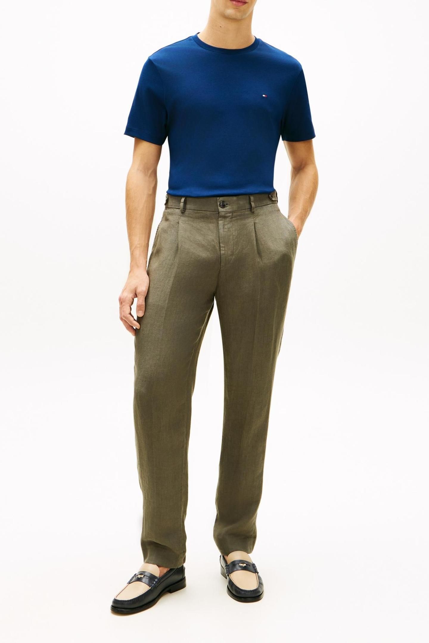 LIGHT INTERLOCK TEE CARBON NAVY 1