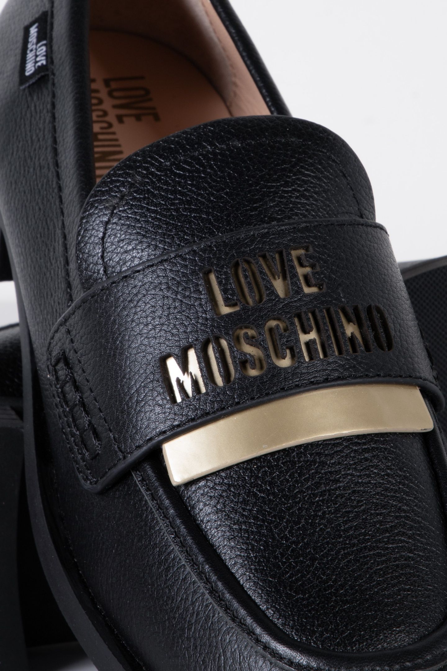 GOATSKIN LOAFER BLACK 4