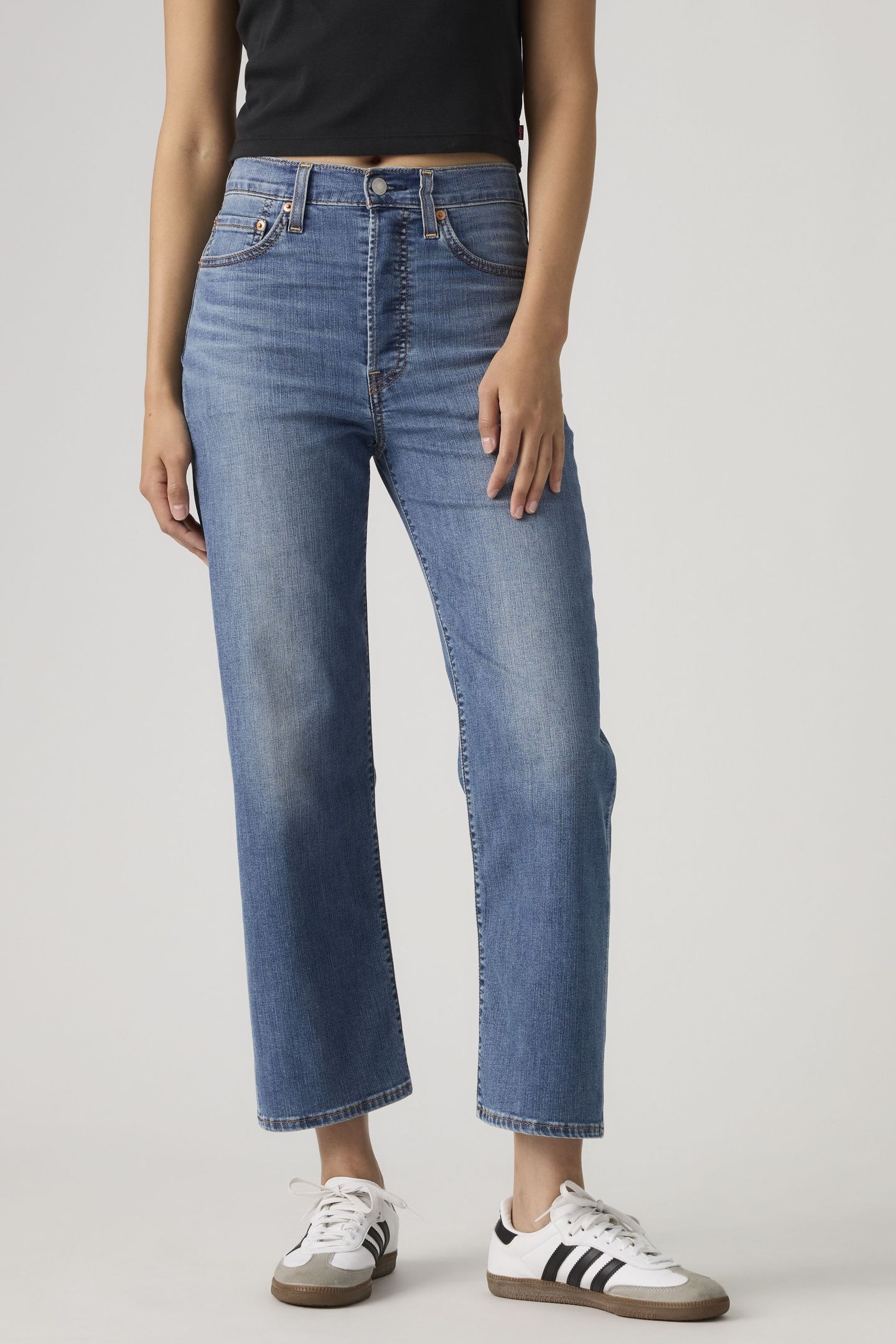 RIBCAGE STRAIGHT ANKLE LIGHTWEIGHT JEANS 5