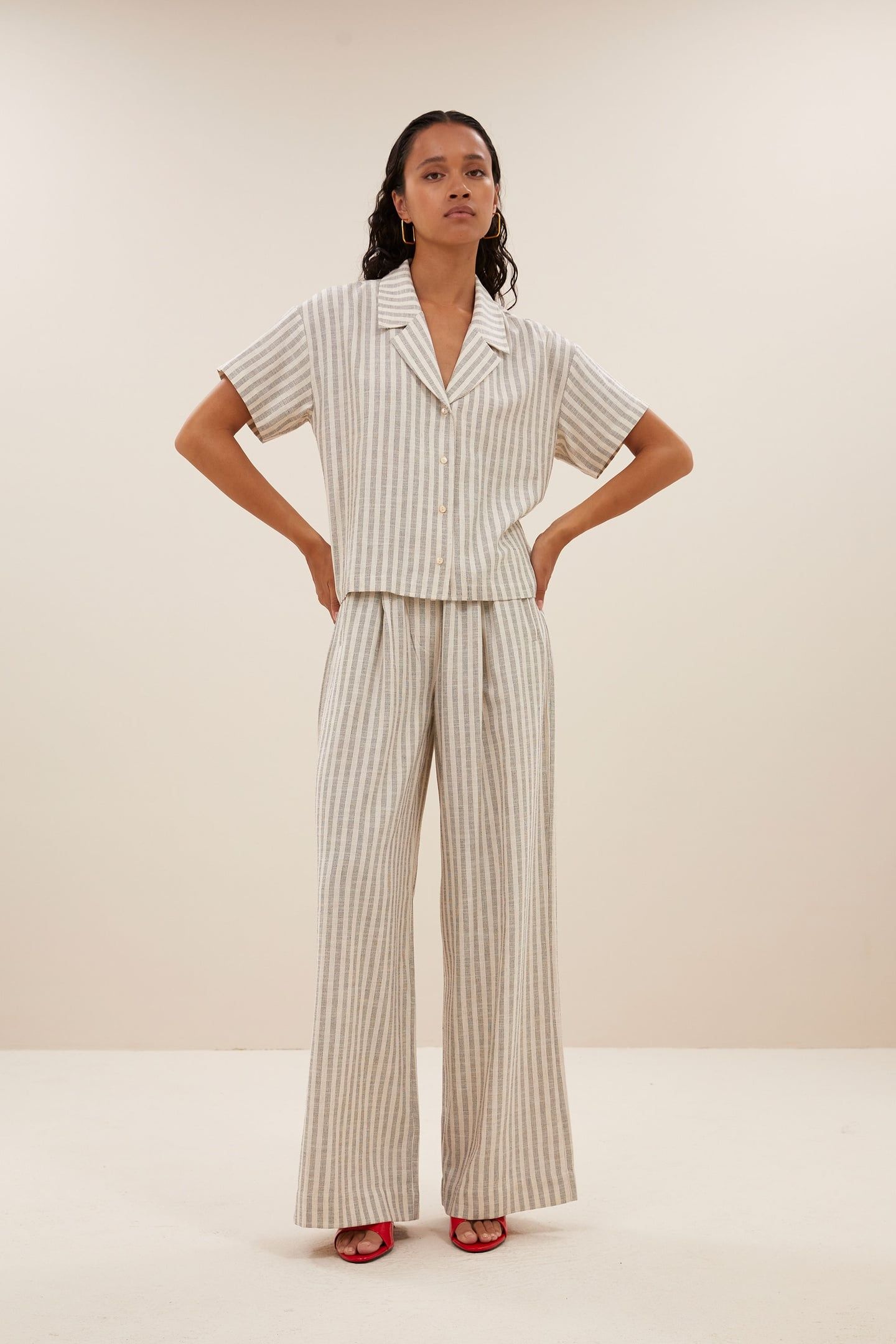 BENJI MARINE PANTS MARINE STRIPE 1