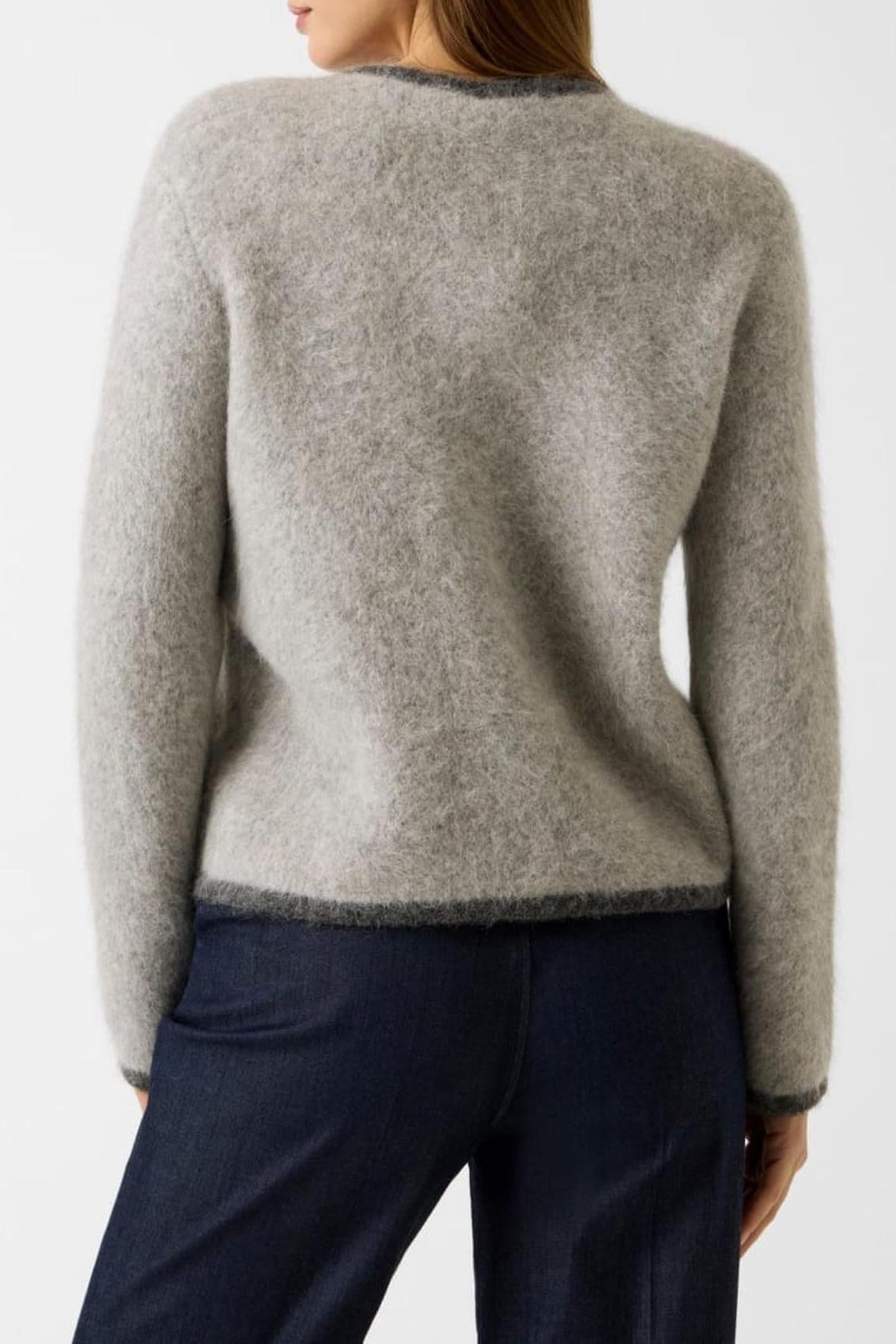 AGNES JACKET SWTR MARBLE HEATHER 3