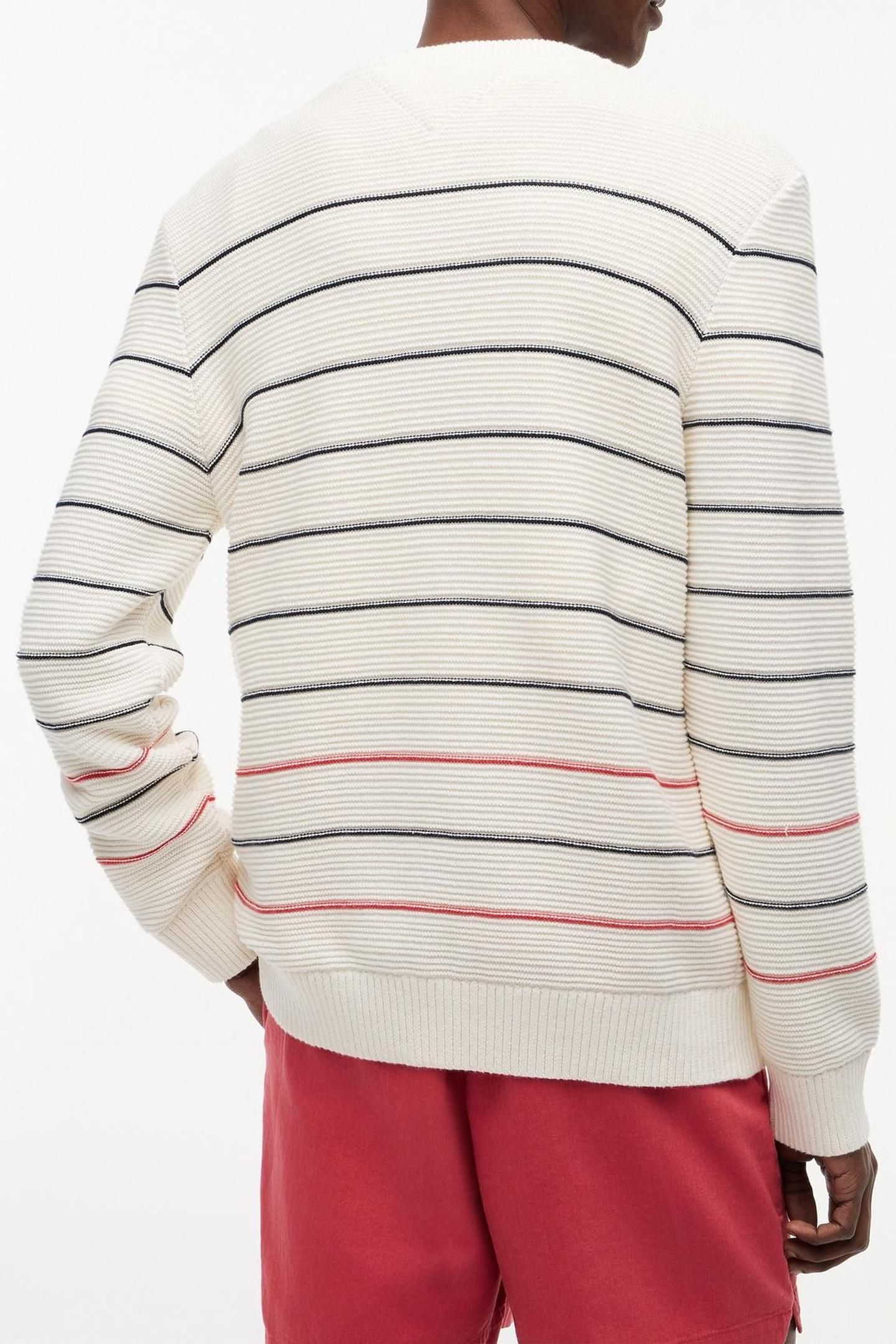 SLIM STRIPE SWEATER ANCIENT WHITE STRIPE 2