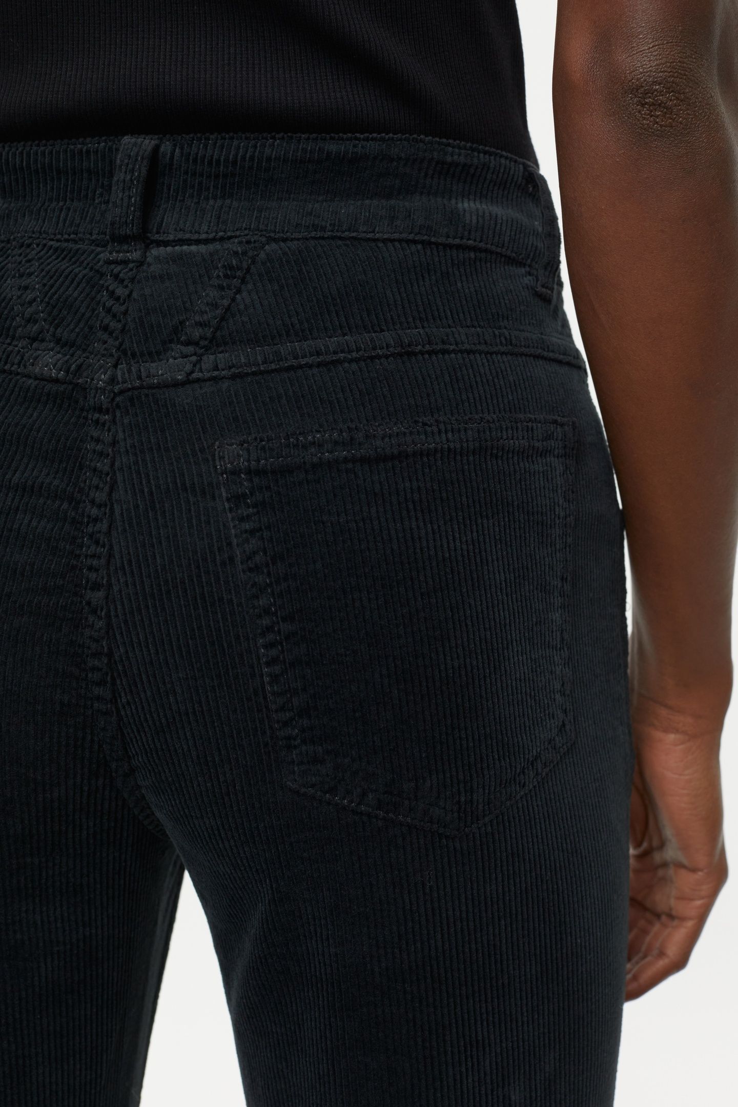 PEDAL PUSHER PANTS BLACK 8